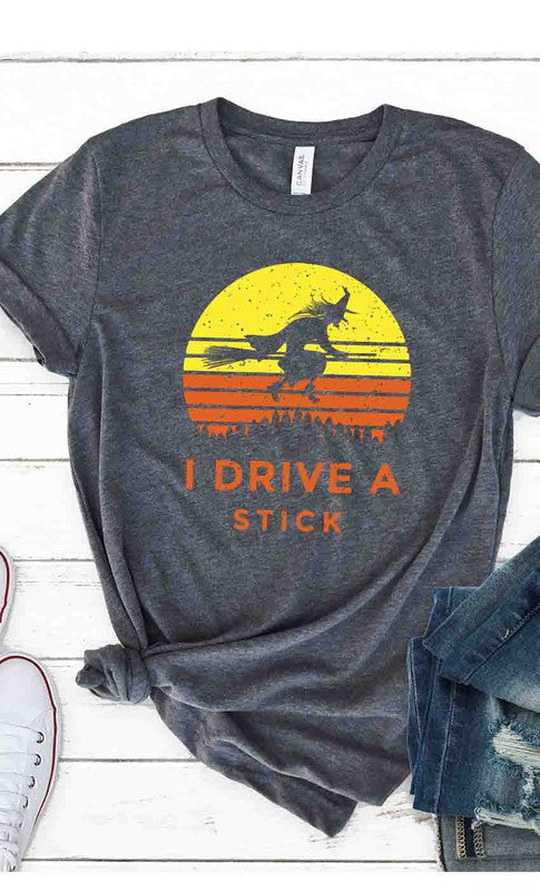 Witch Halloween PLUS Graphic Tee T-Shirt
