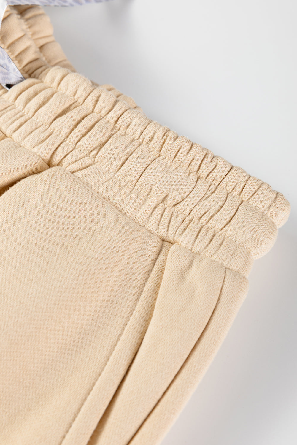 Leopard Drawstring Fleece Lined Elastic Waist Pants