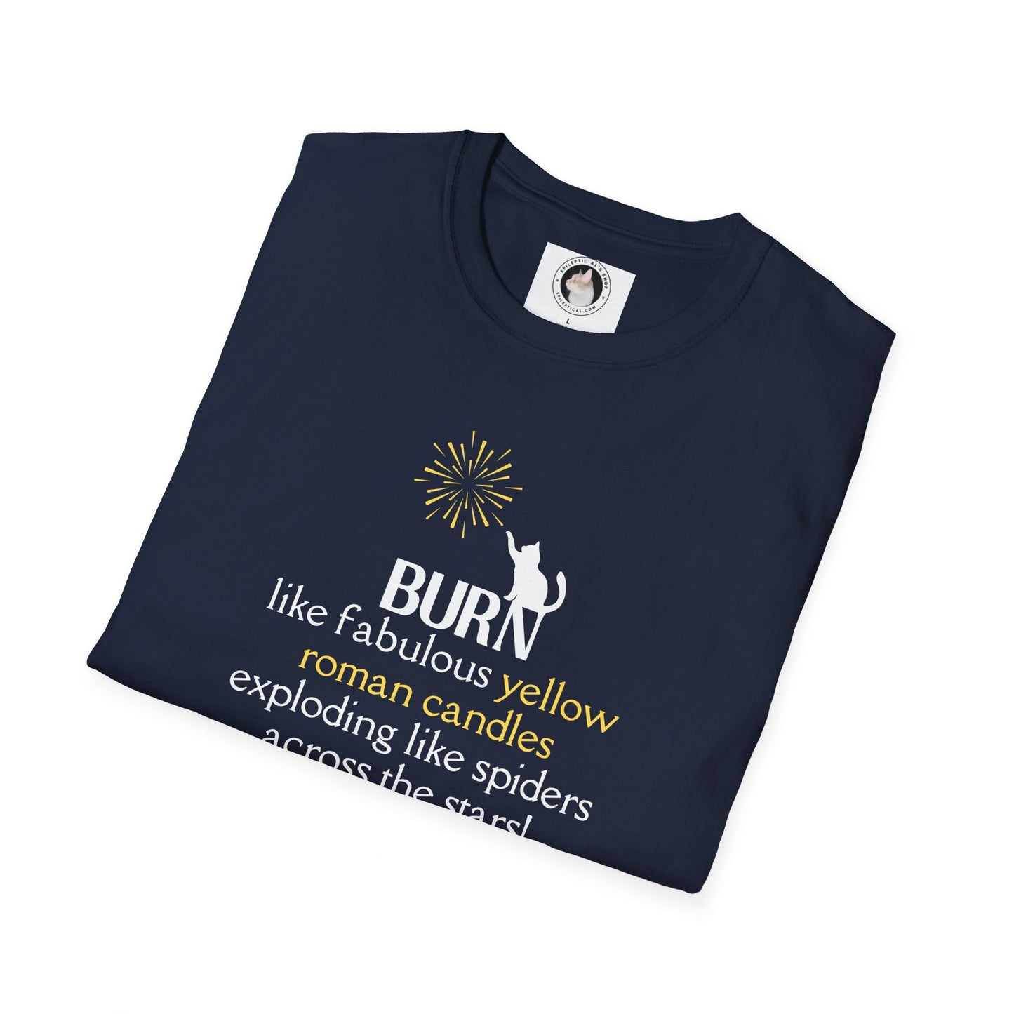 Burn Unisex Softstyle T-Shirt
