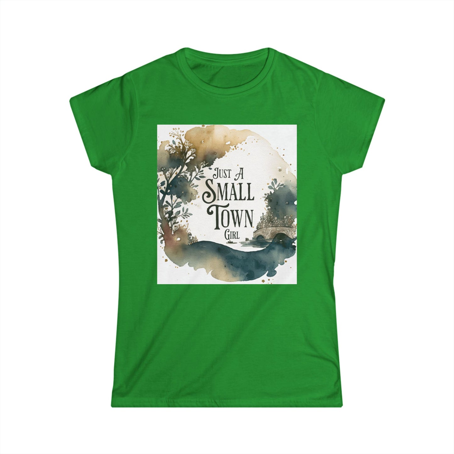 "Just A Small Town Girl Tee" - Casual Top, Perfect for Country Lovers, Gift for Her, Summer Fashion, Everyday Wear