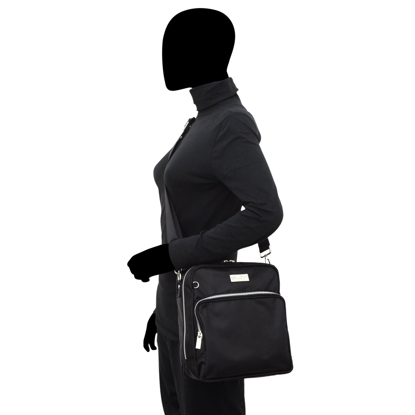 Wanderlust Luxe Fabric Organizer Crossbody - 12021