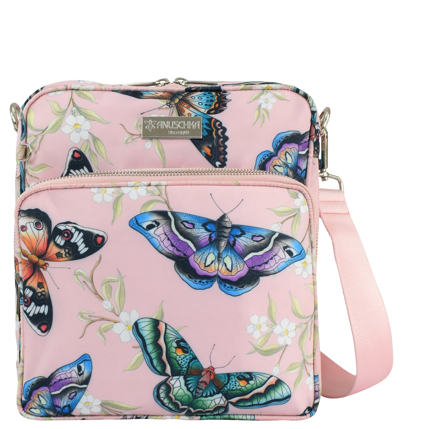 Wanderlust Luxe Fabric Organizer Crossbody - 12021