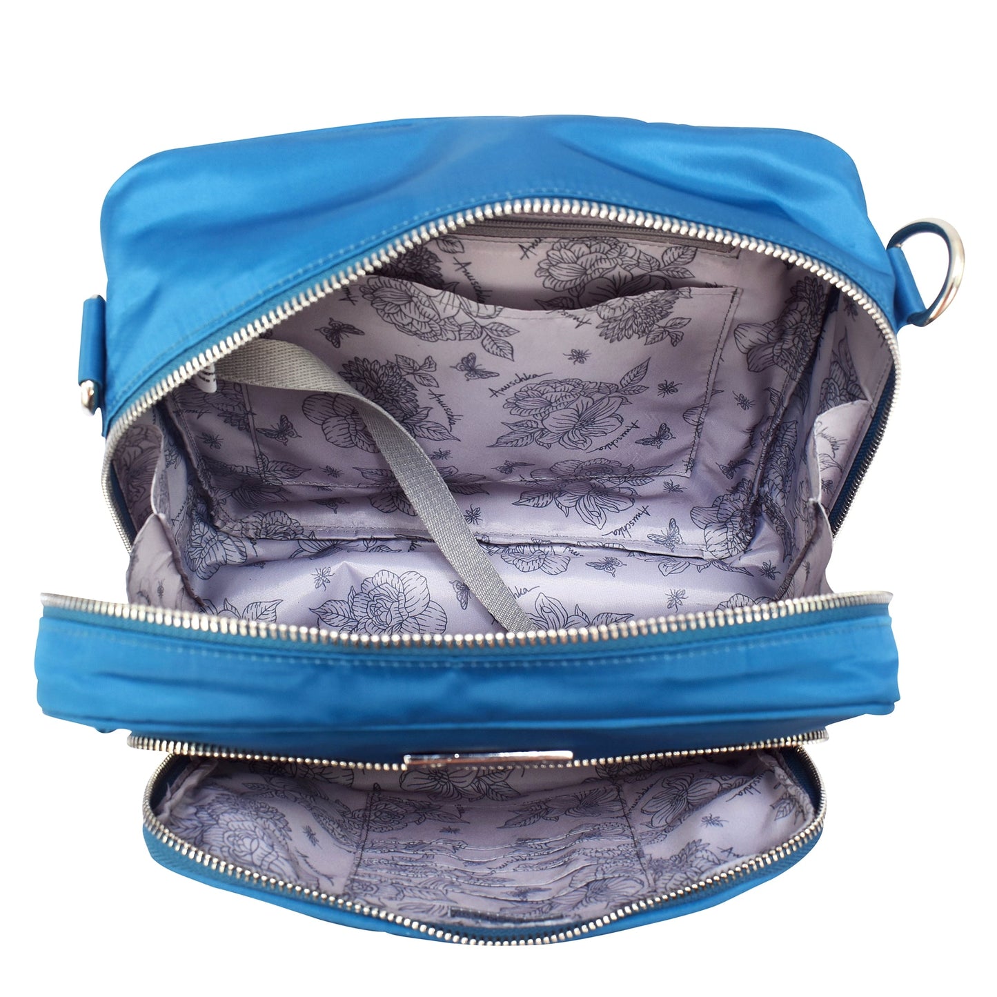 Wanderlust Luxe Fabric Organizer Crossbody - 12021