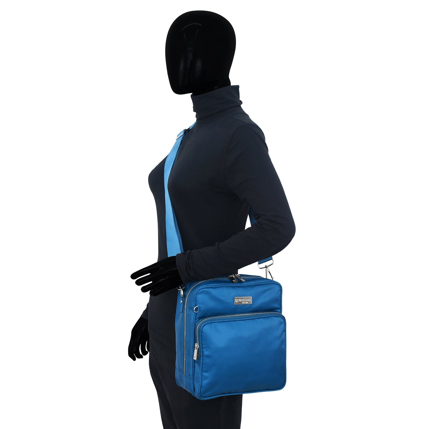 Wanderlust Luxe Fabric Organizer Crossbody - 12021