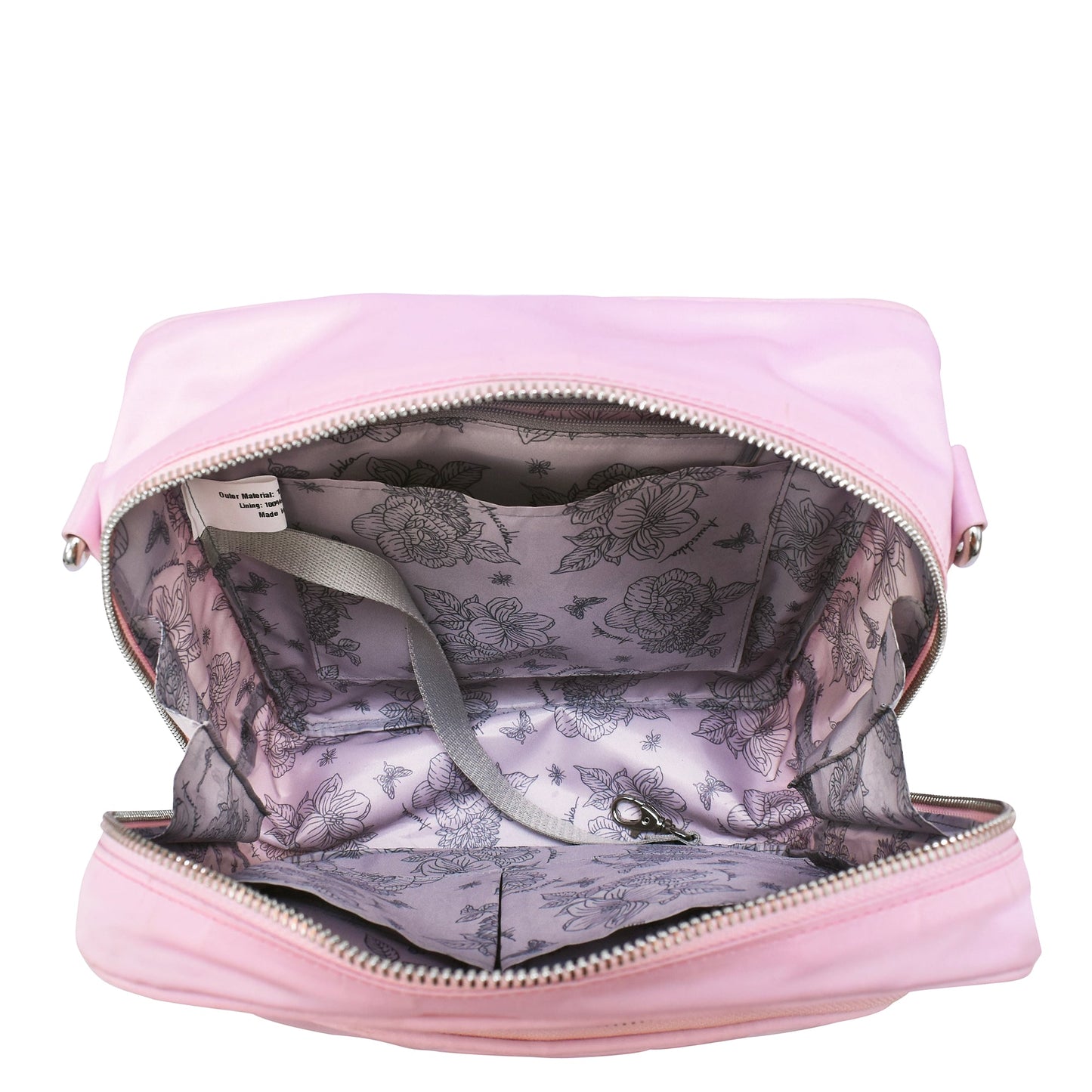 Wanderlust Luxe Fabric Organizer Crossbody - 12021