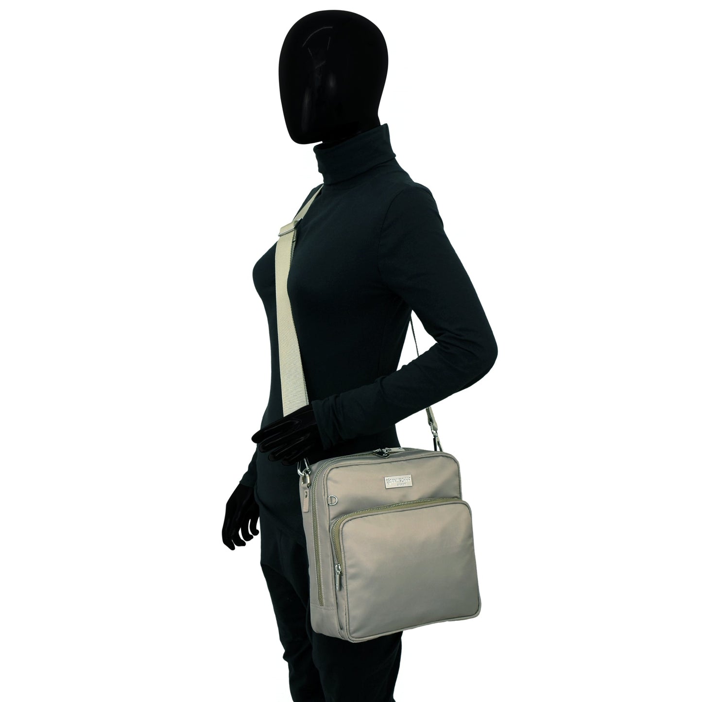 Wanderlust Luxe Fabric Organizer Crossbody - 12021