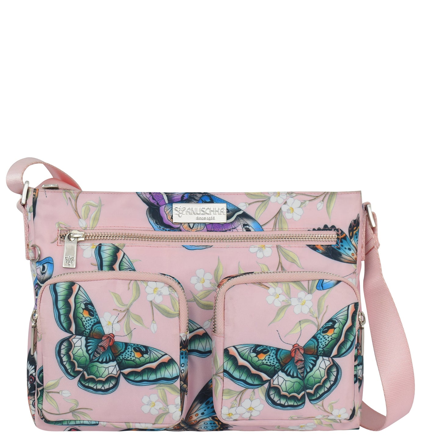 Wanderlust Luxe Fabric Crossbody Bag - 12022