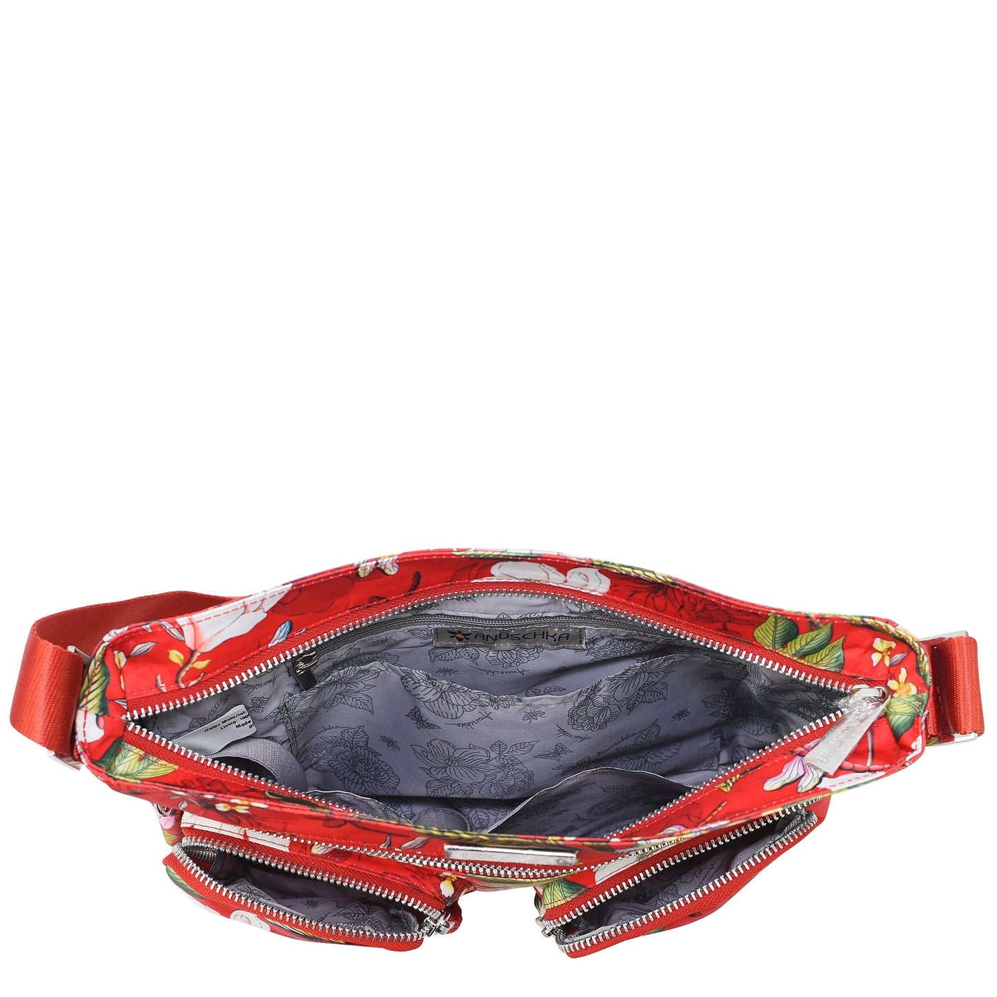 Wanderlust Luxe Fabric Crossbody Bag - 12022