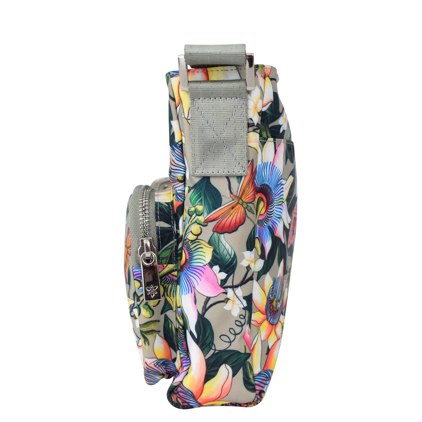 Wanderlust Luxe Fabric Crossbody Bag - 12022
