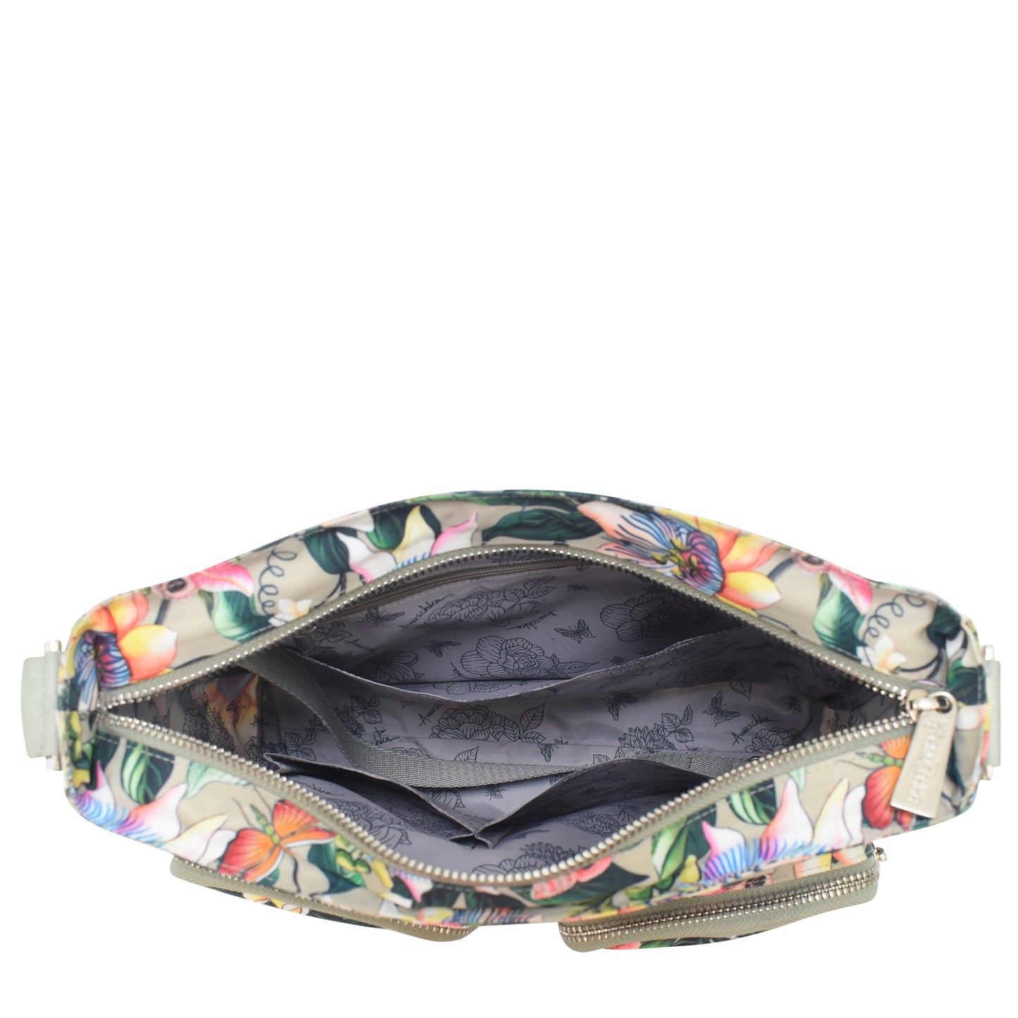 Wanderlust Luxe Fabric Crossbody Bag - 12022