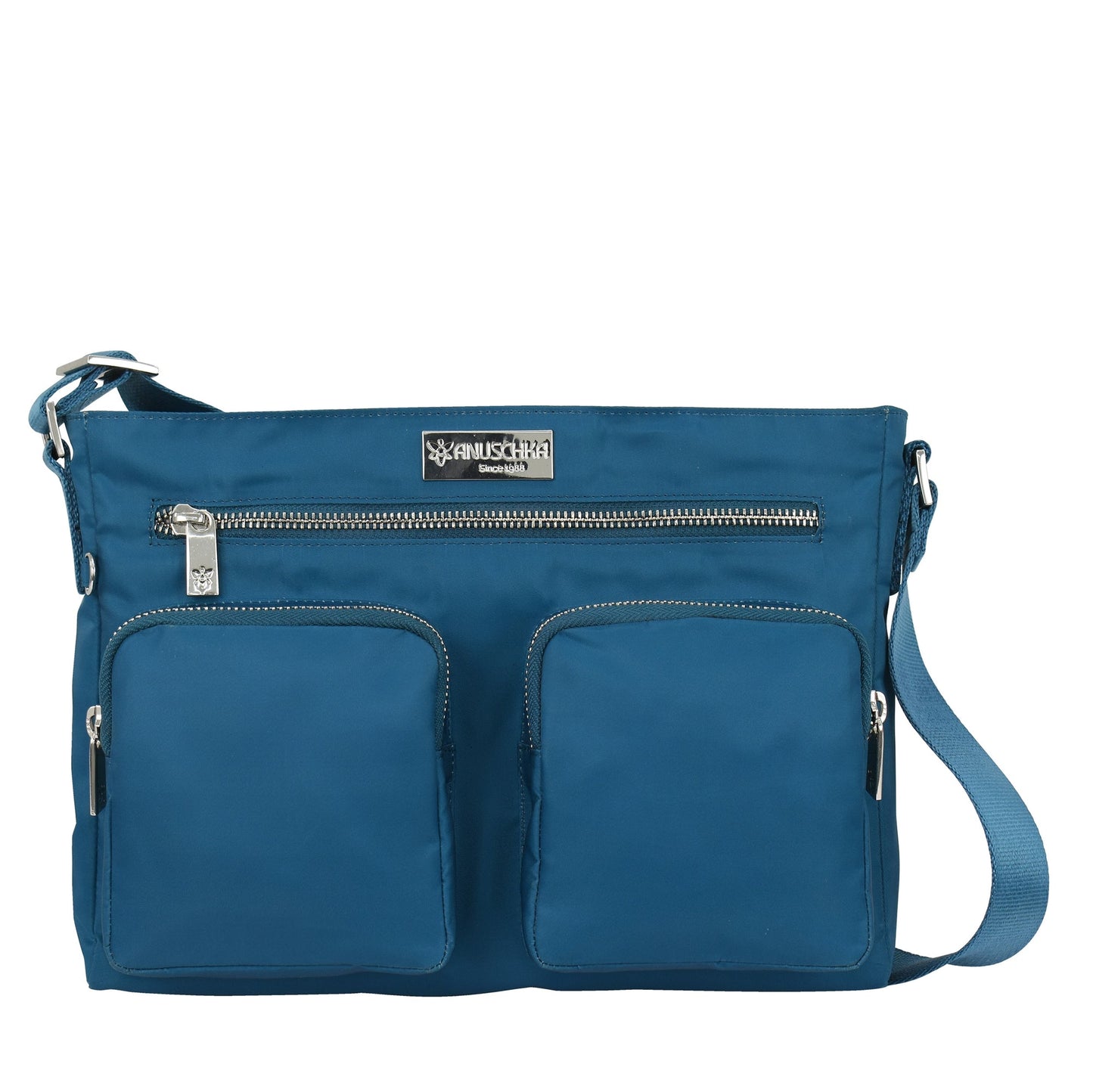 Wanderlust Luxe Fabric Crossbody Bag - 12022