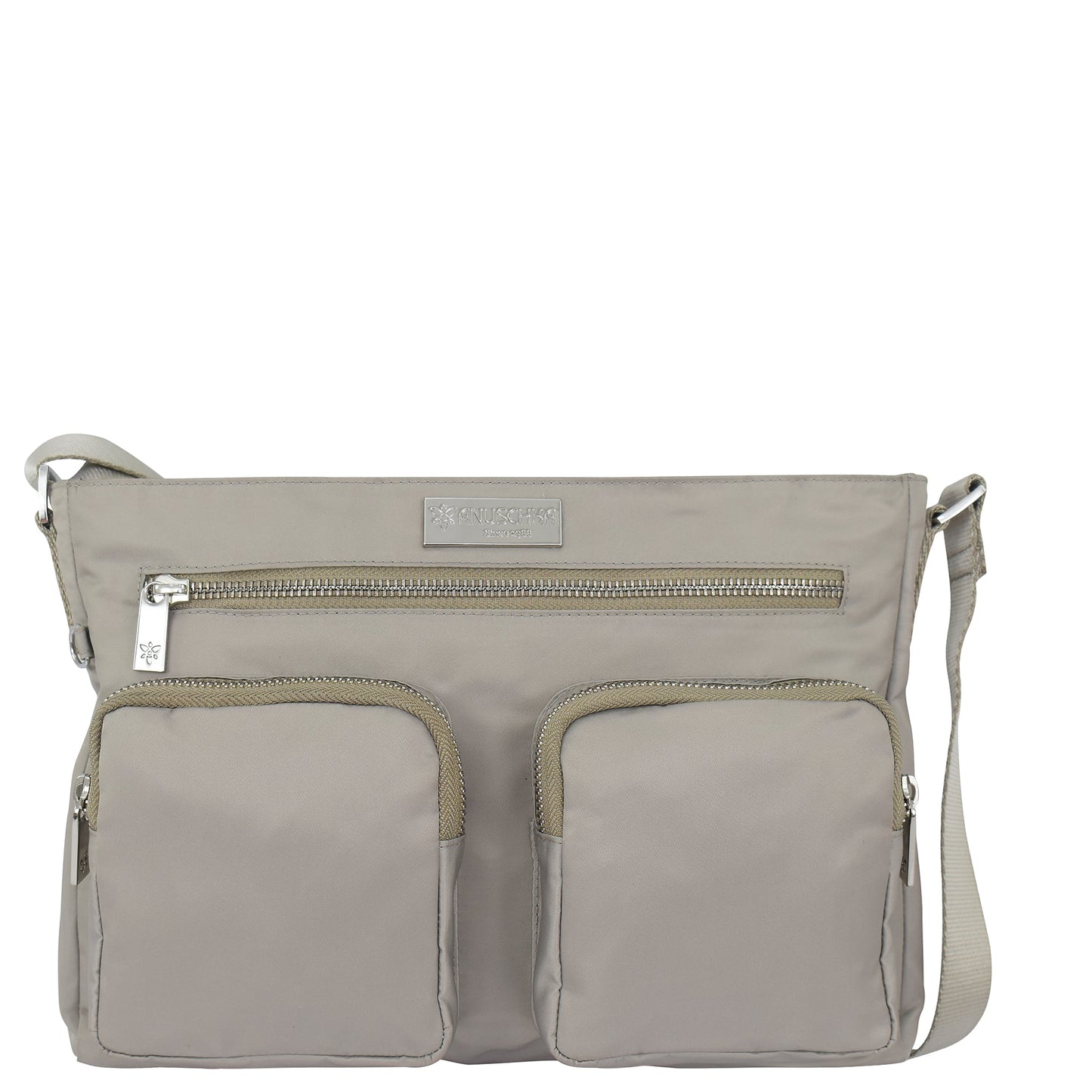 Wanderlust Luxe Fabric Crossbody Bag - 12022