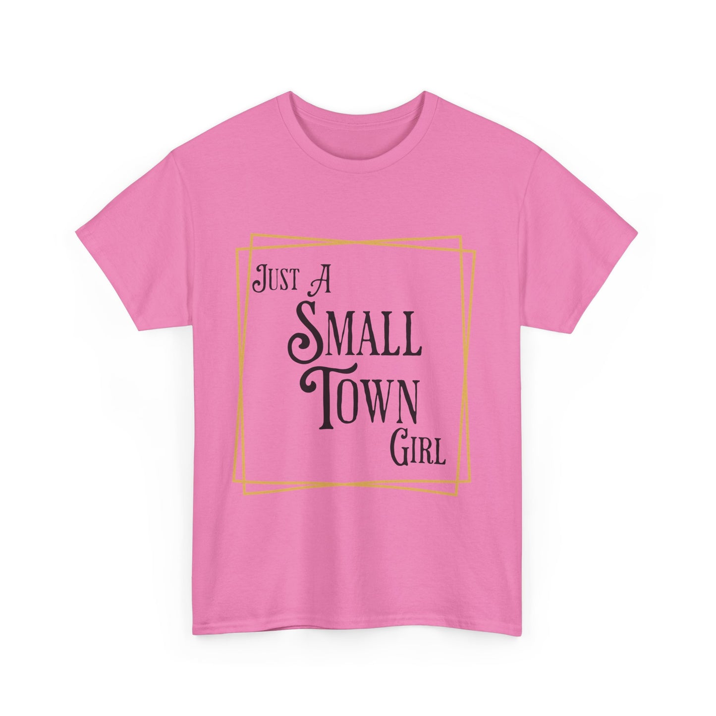 "Just a Small Town Girl" Cotton Tee - Aaria Tees