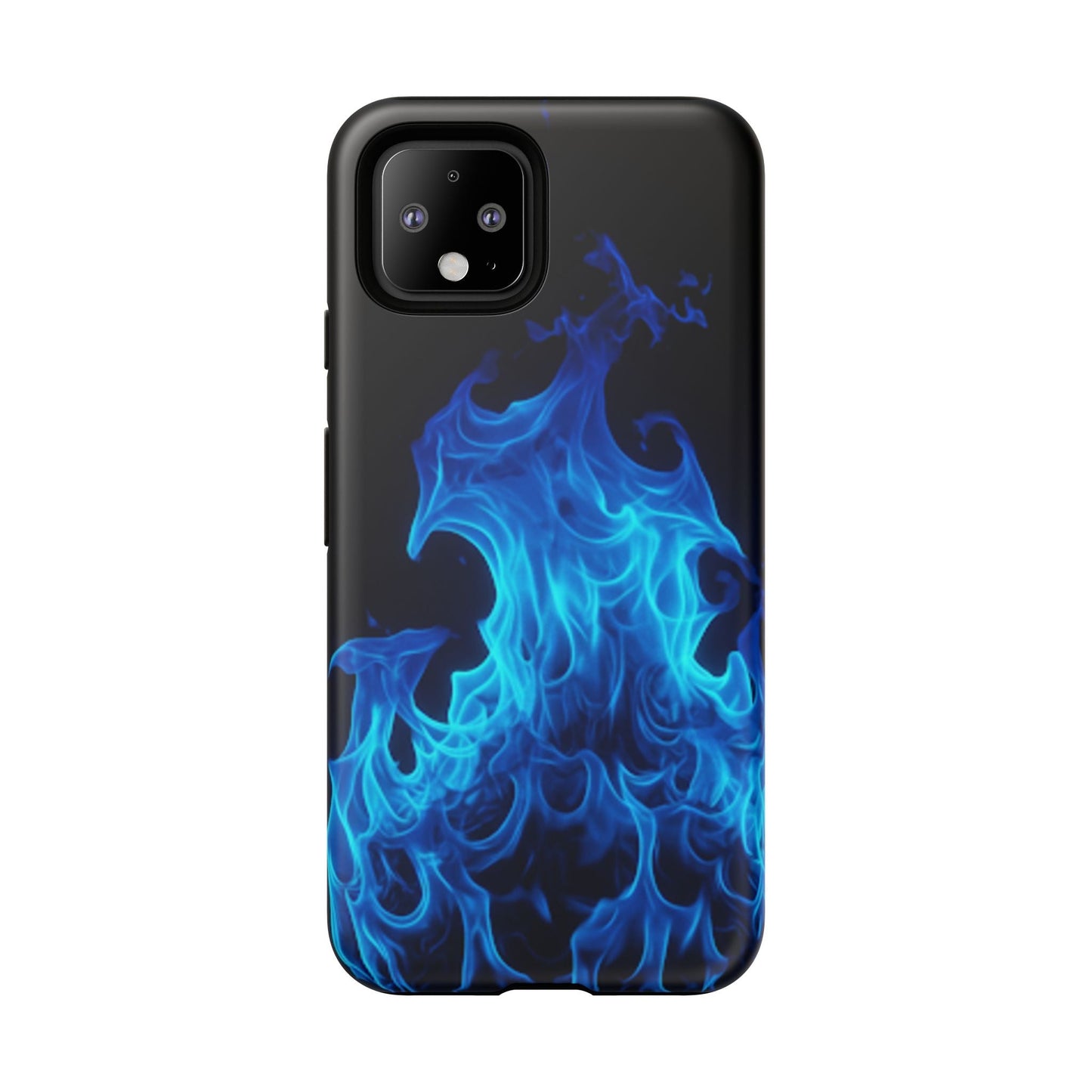 Blue Flames Tough Phone Case