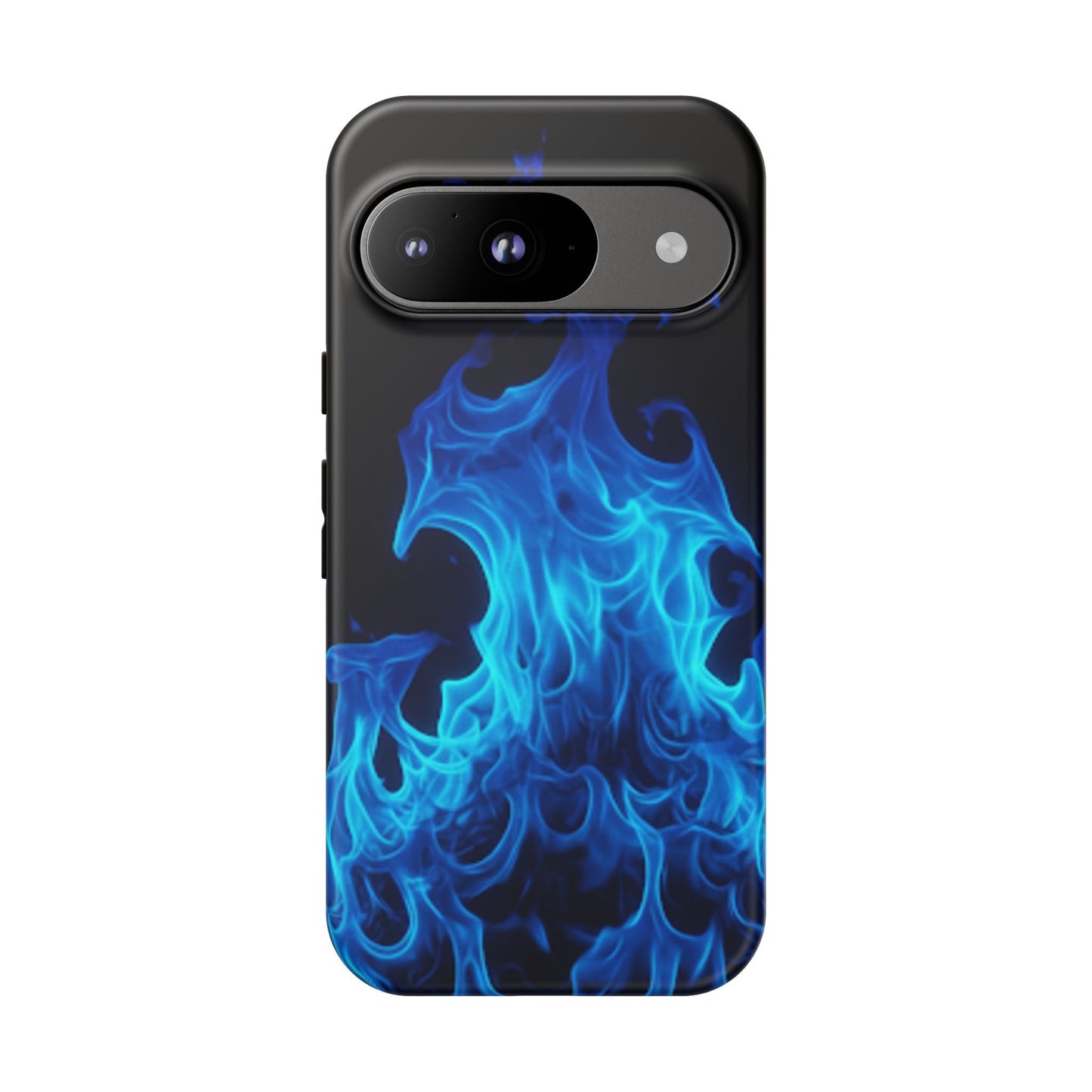 Blue Flames Tough Phone Case