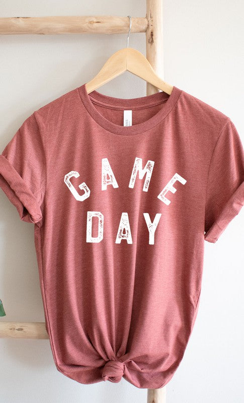 Retro Game Day Graphic Tee T-Shirt