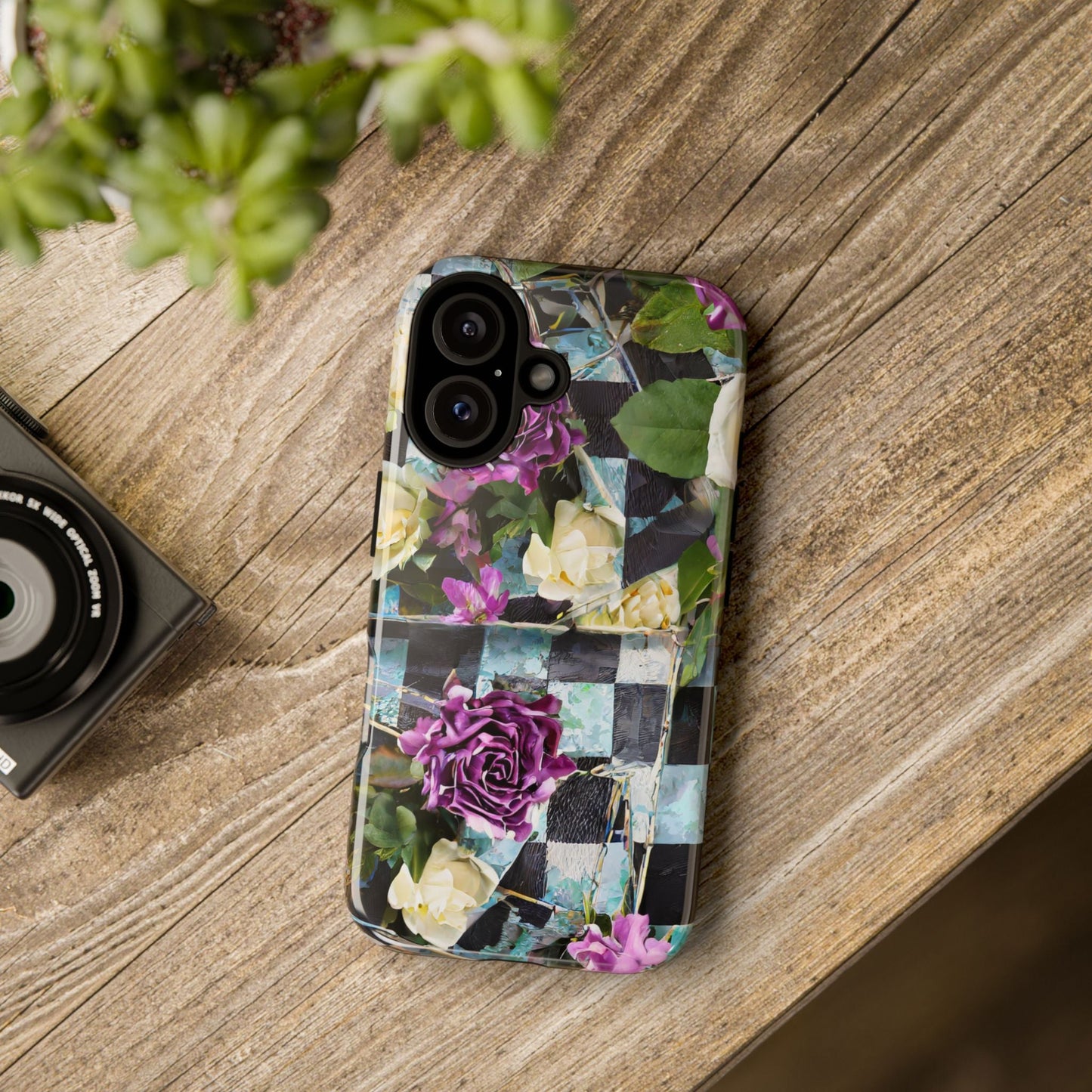 Checkerboard Tough Phone Case
