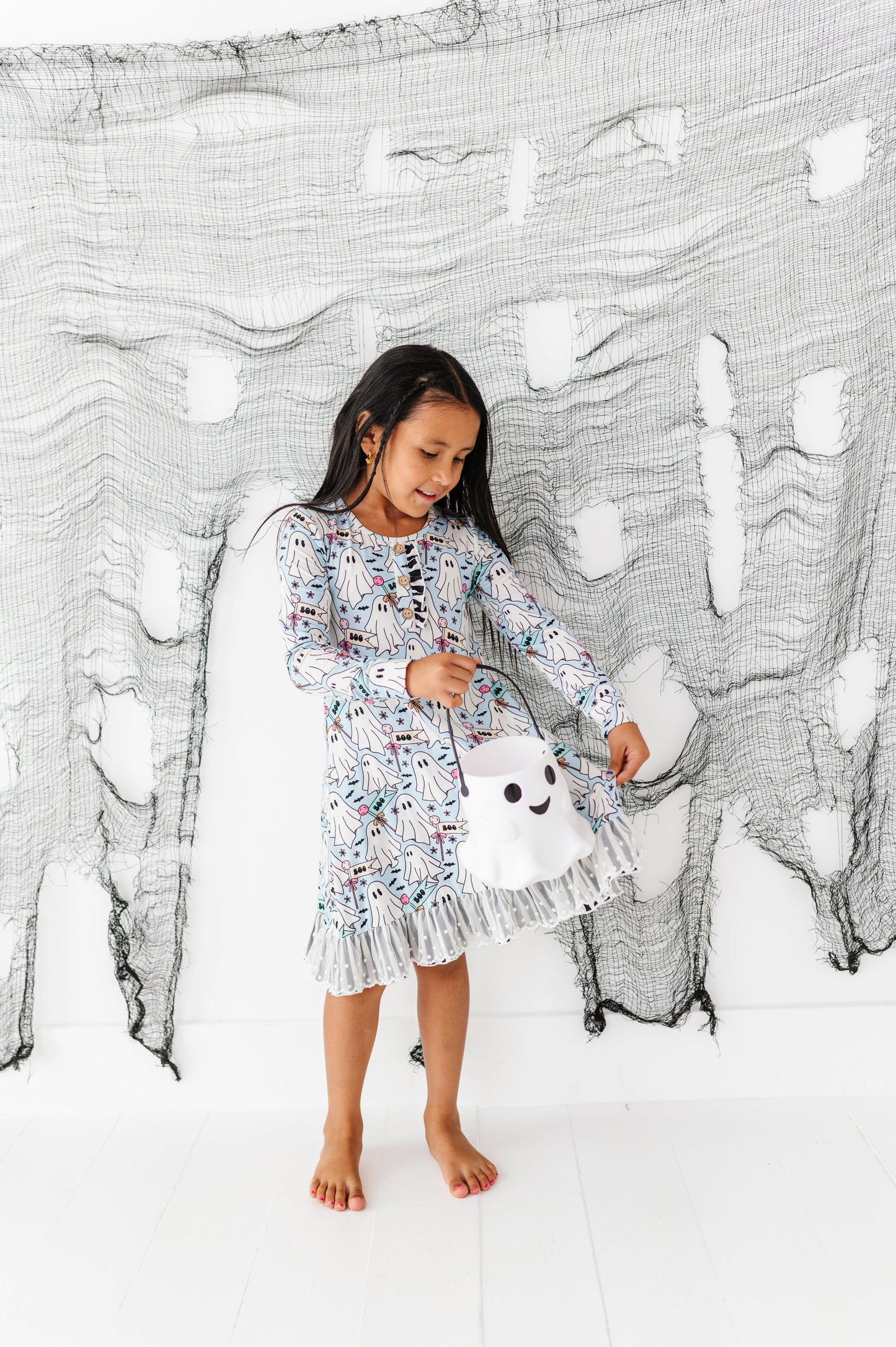 Preppy Ghost | BAMBOO NIGHTGOWN (with shorts!)