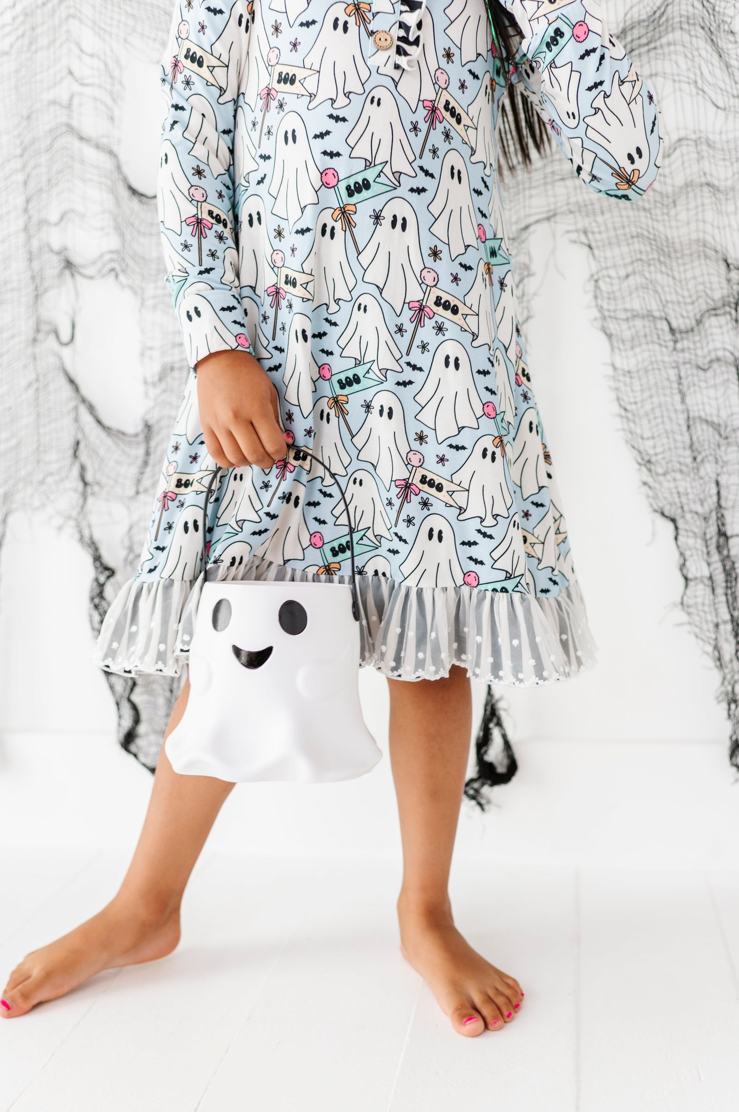Preppy Ghost | BAMBOO NIGHTGOWN (with shorts!)