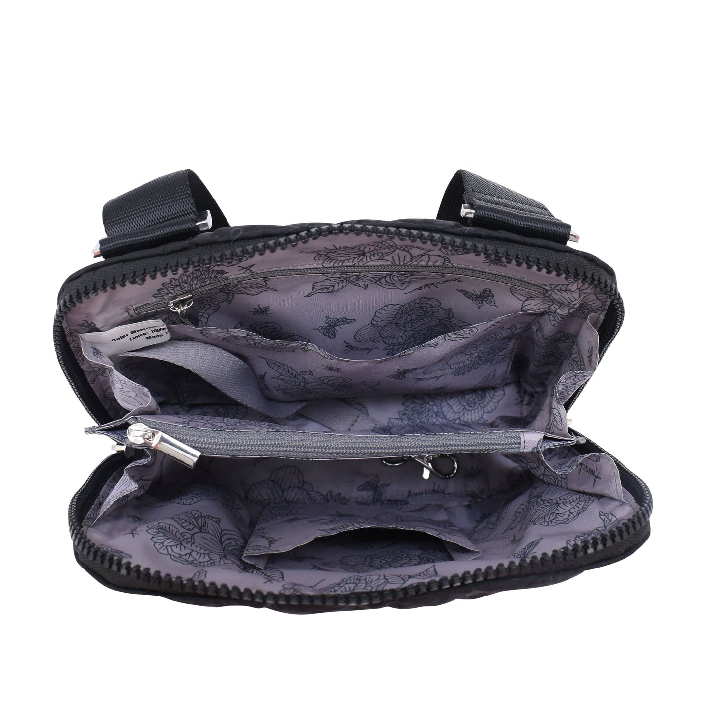 Wanderlust Quilted Fabric Crossbody - 16009