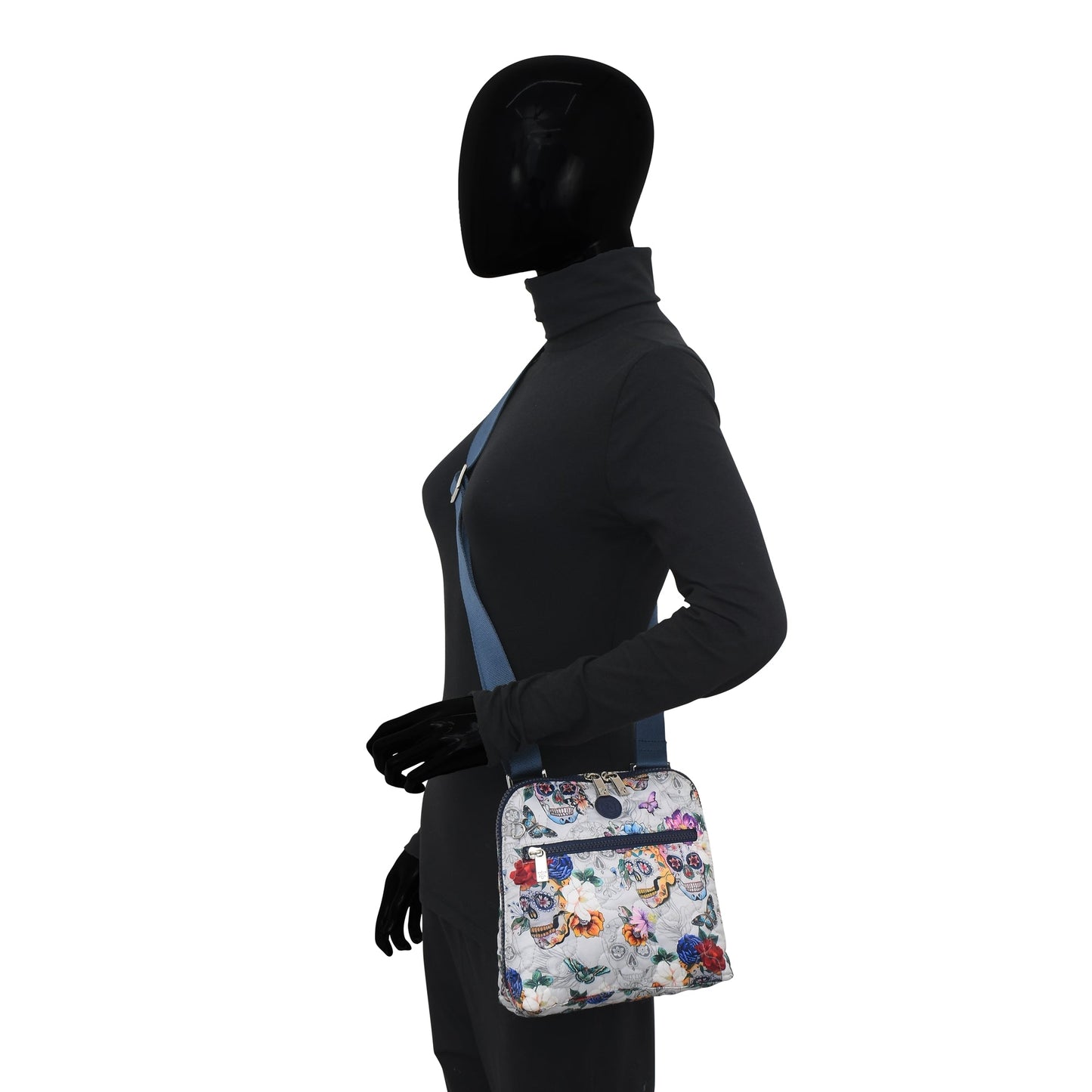 Wanderlust Quilted Fabric Crossbody - 16009