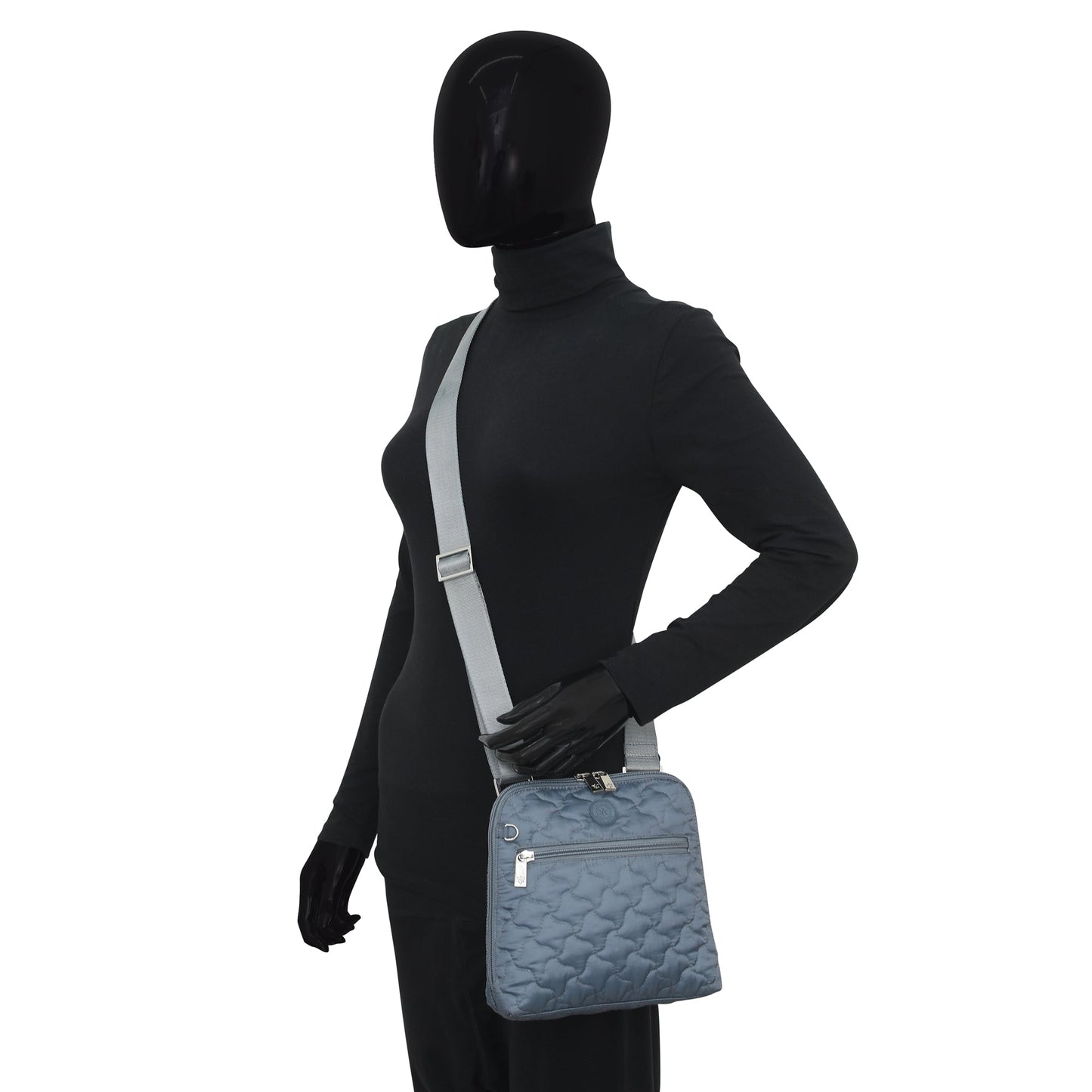 Wanderlust Quilted Fabric Crossbody - 16009