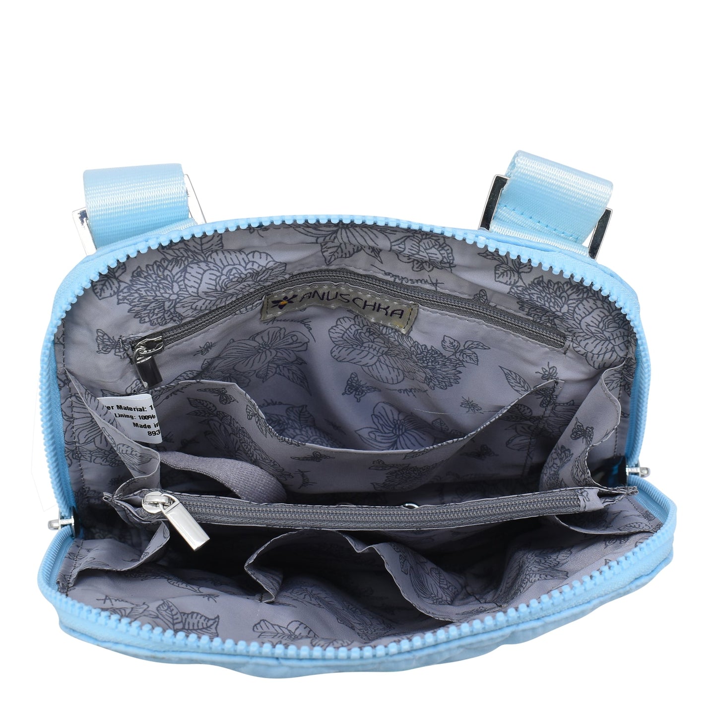 Wanderlust Quilted Fabric Crossbody - 16009