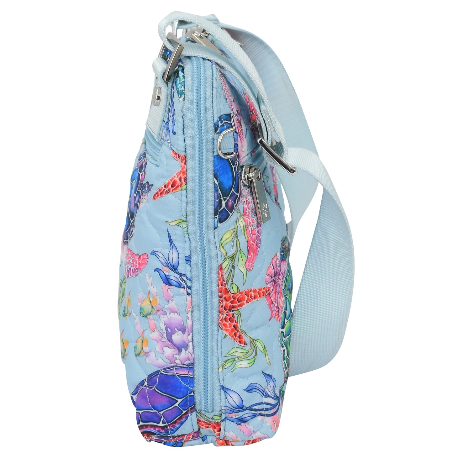 Wanderlust Quilted Fabric Crossbody - 16009