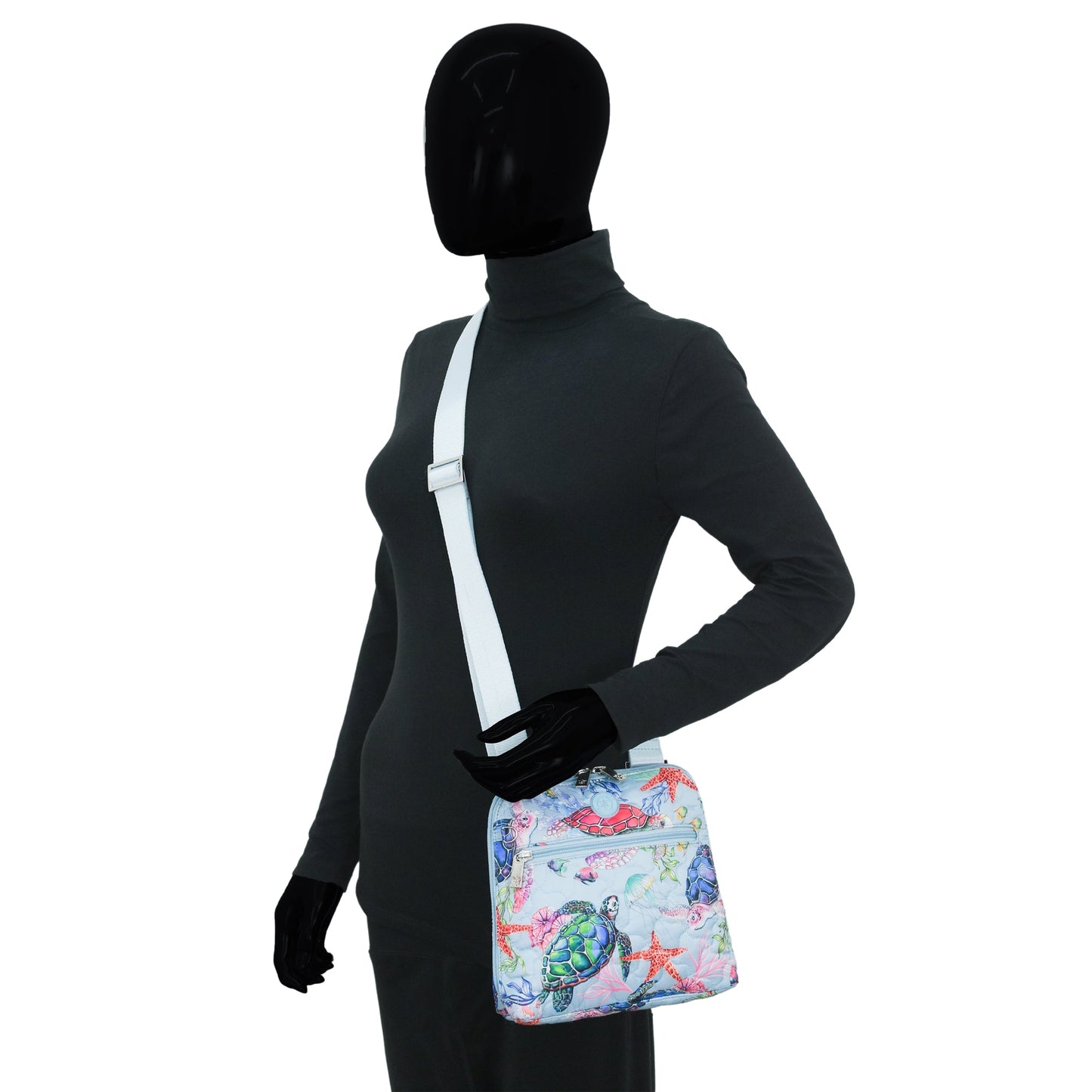 Wanderlust Quilted Fabric Crossbody - 16009