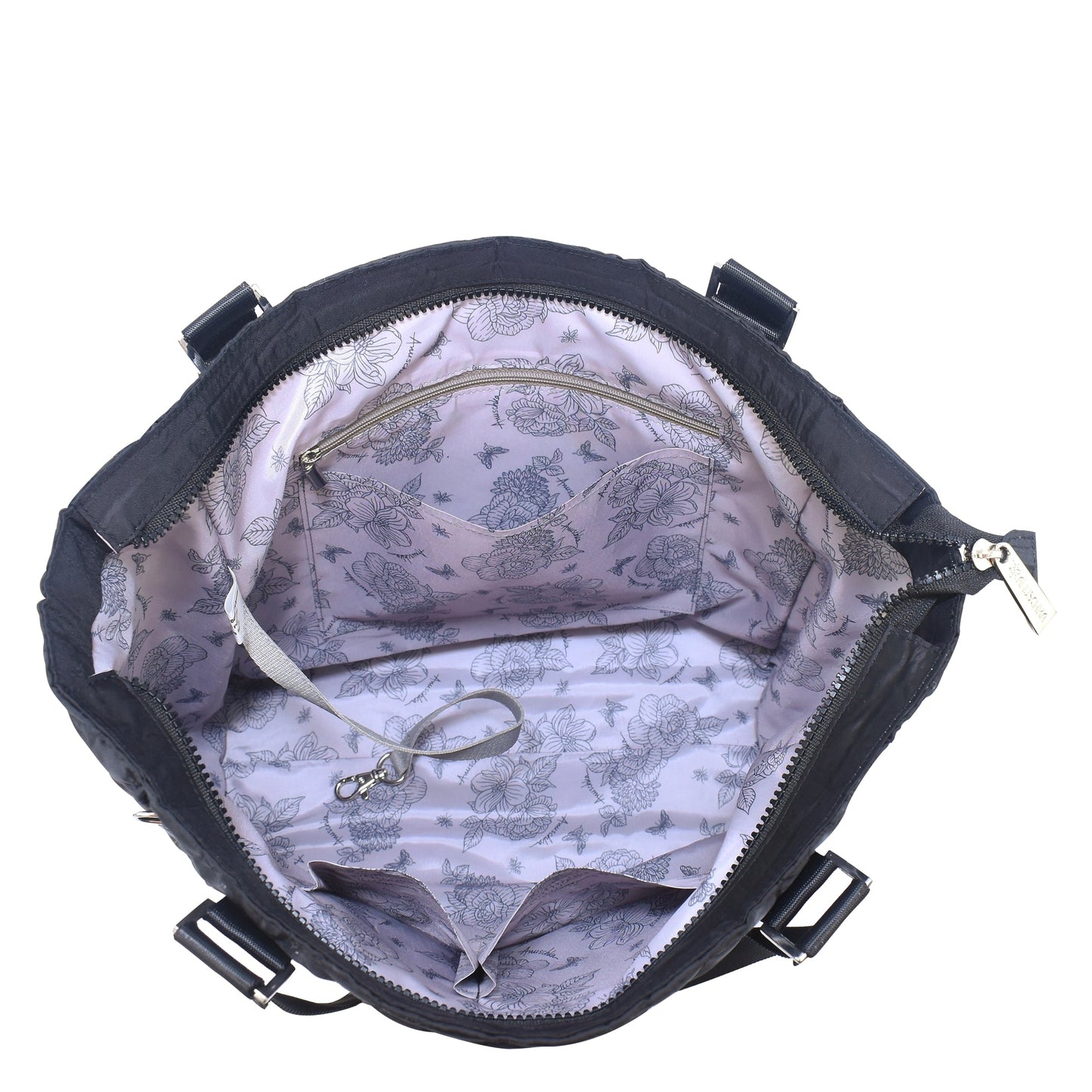 Wanderlust Quilted Fabric Tote Bag - 16014