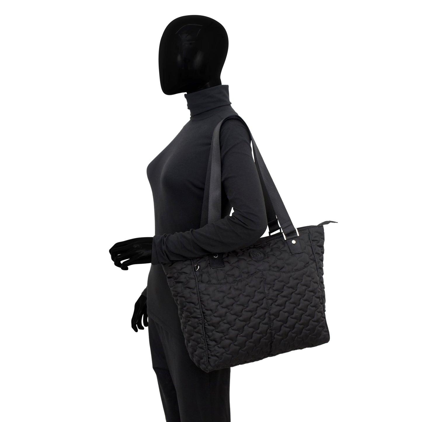 Wanderlust Quilted Fabric Tote Bag - 16014