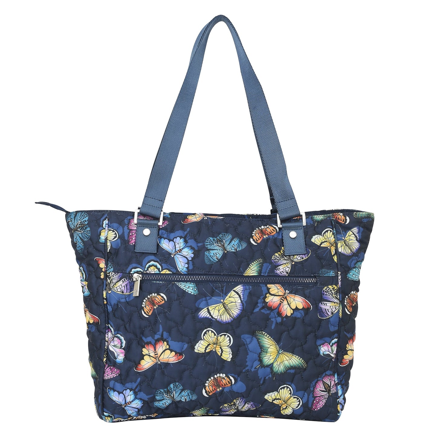Wanderlust Quilted Fabric Tote Bag - 16014