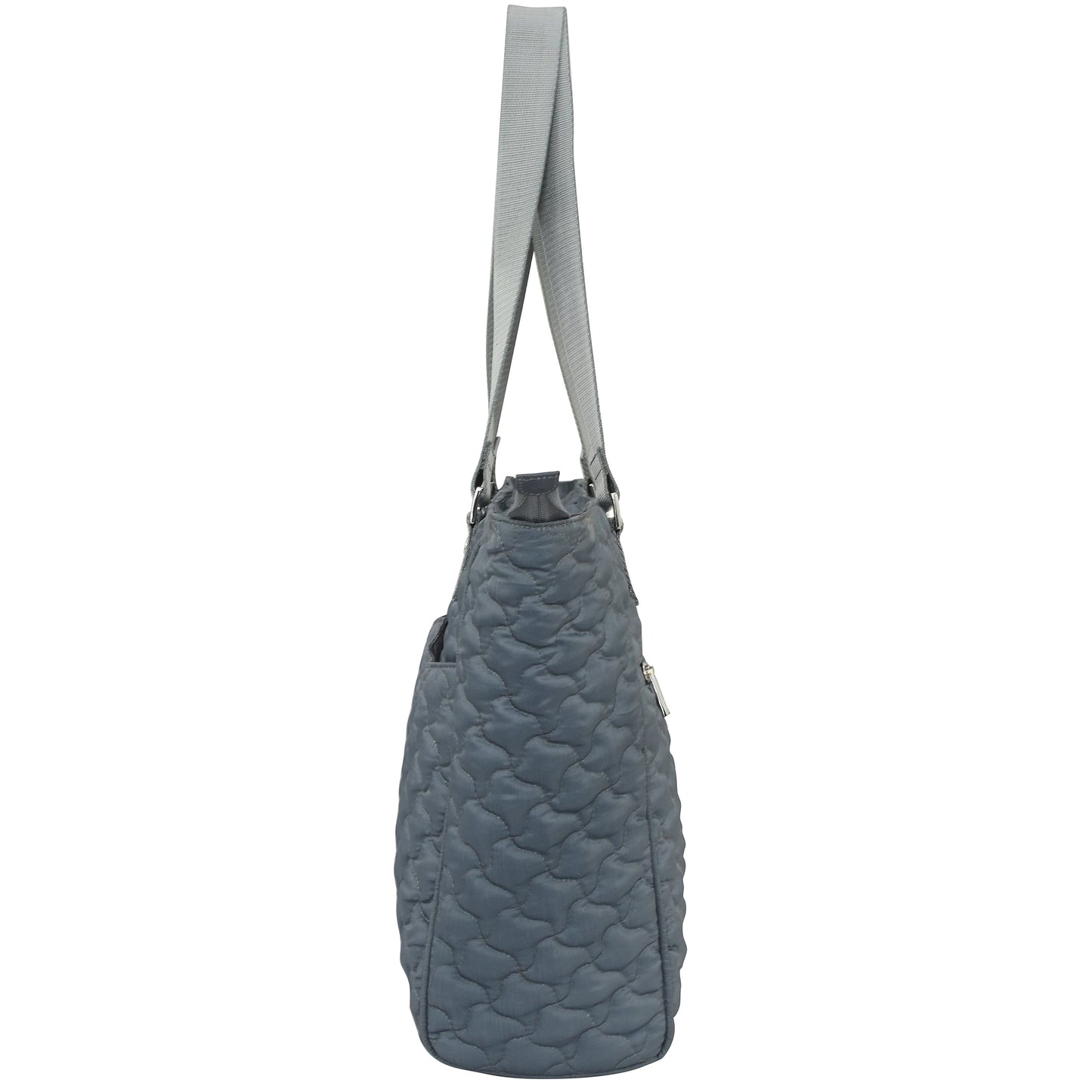 Wanderlust Quilted Fabric Tote Bag - 16014