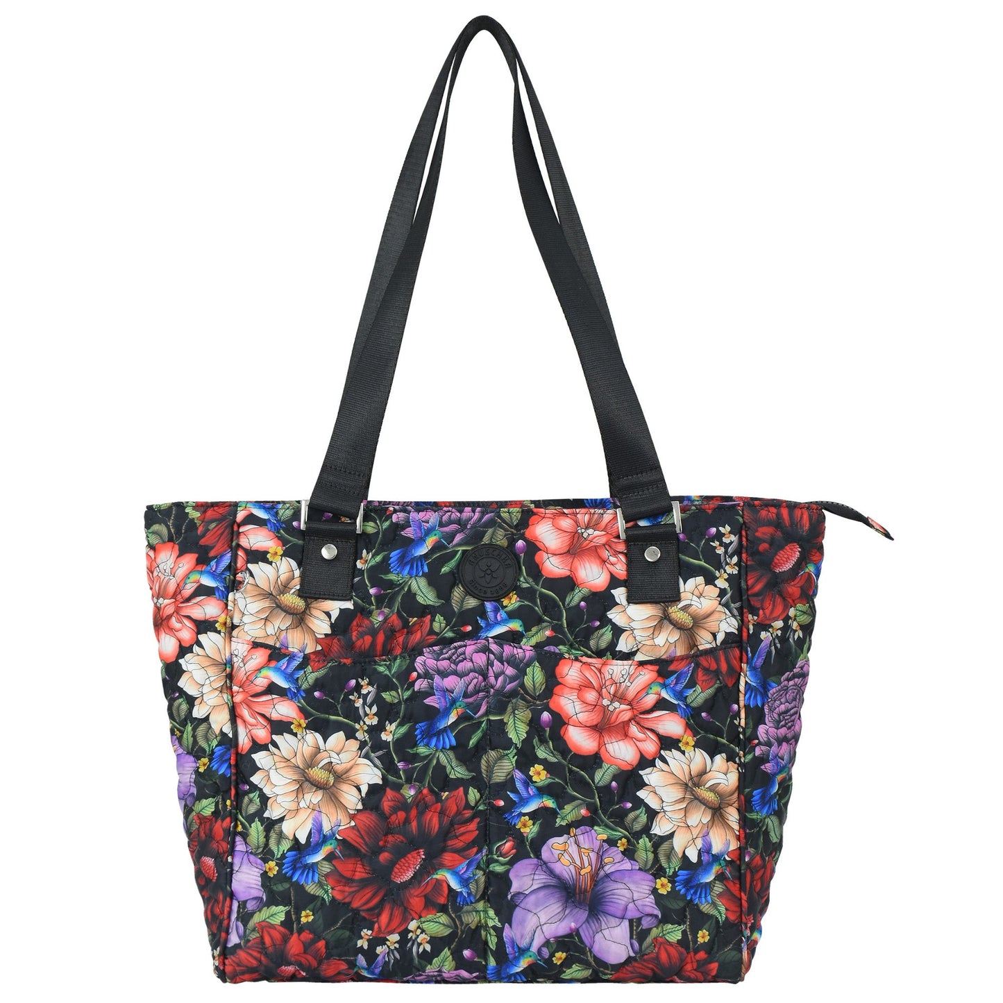 Wanderlust Quilted Fabric Tote Bag - 16014