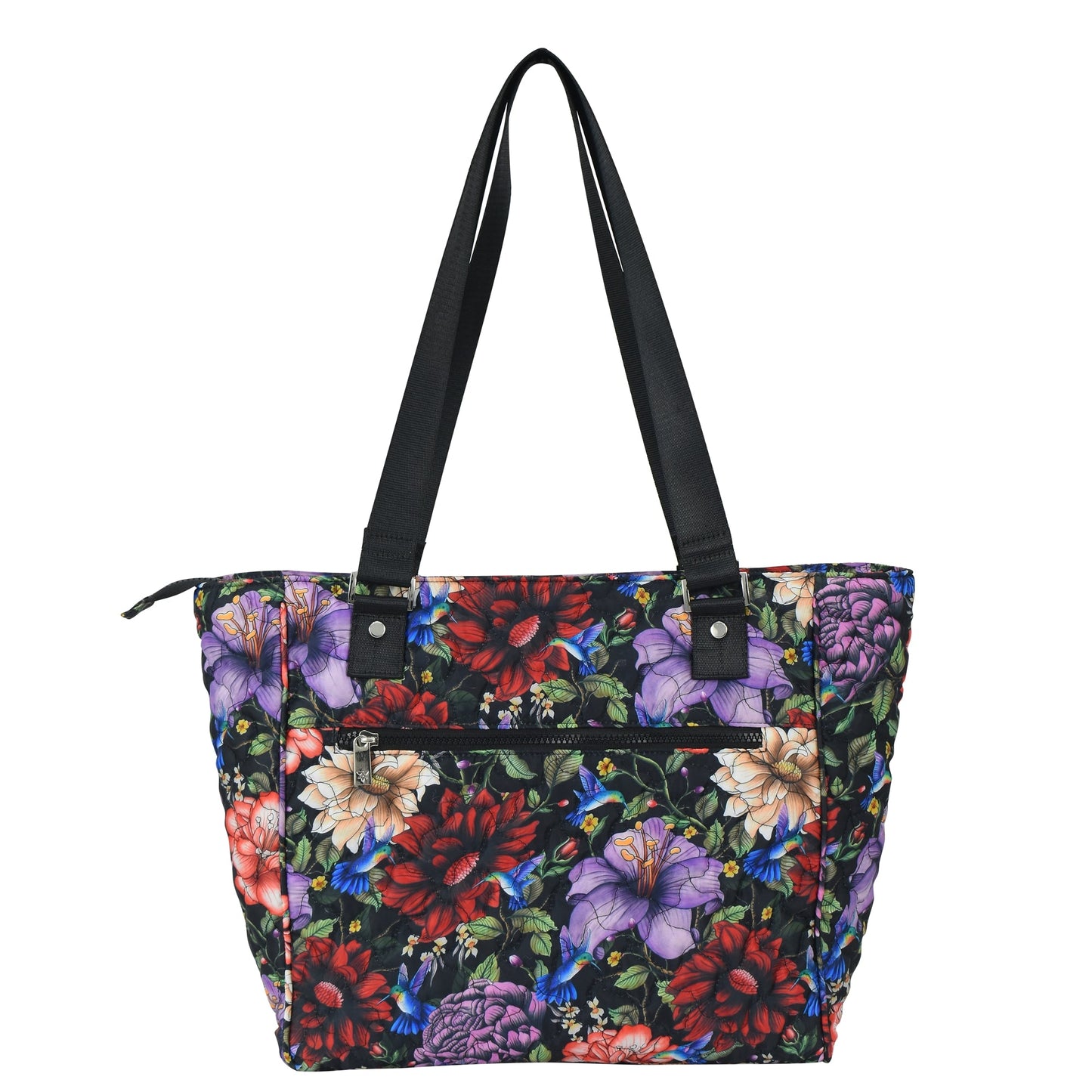 Wanderlust Quilted Fabric Tote Bag - 16014