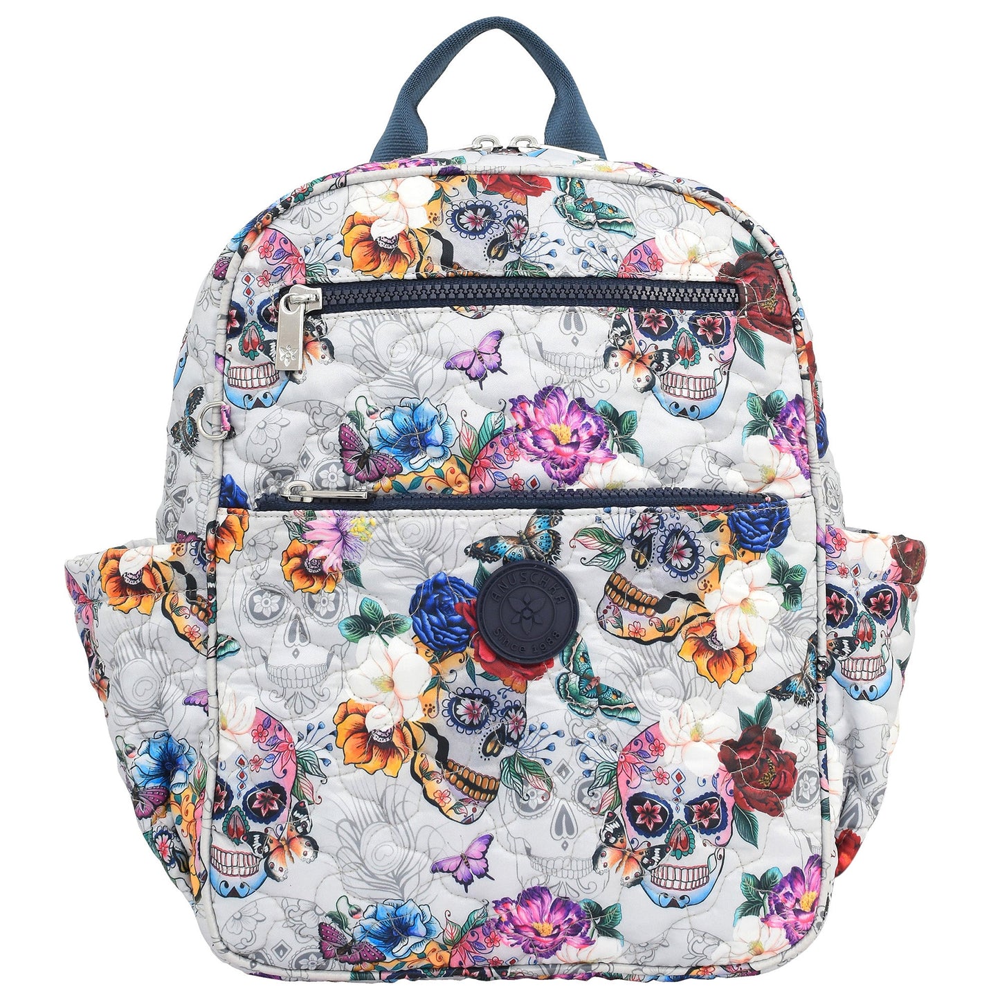 Wanderlust Quilted Fabric Backpack - 16015