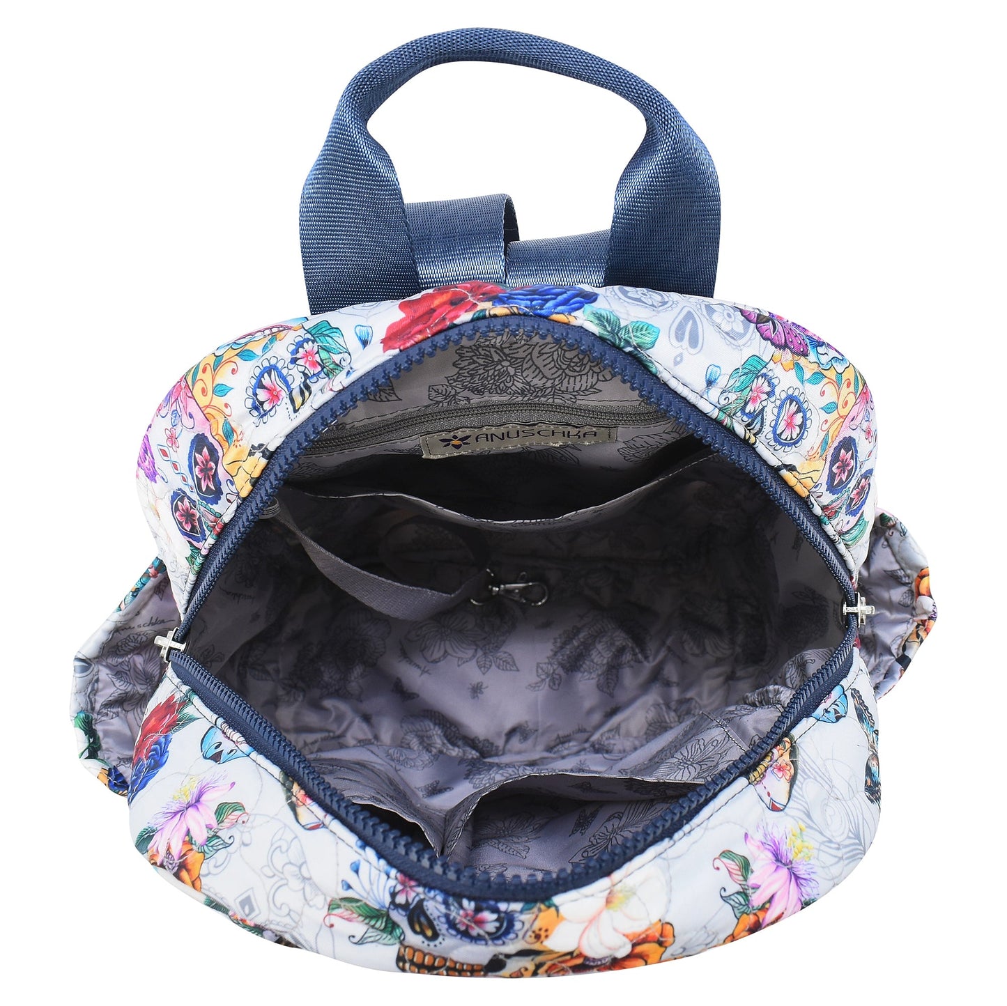 Wanderlust Quilted Fabric Backpack - 16015