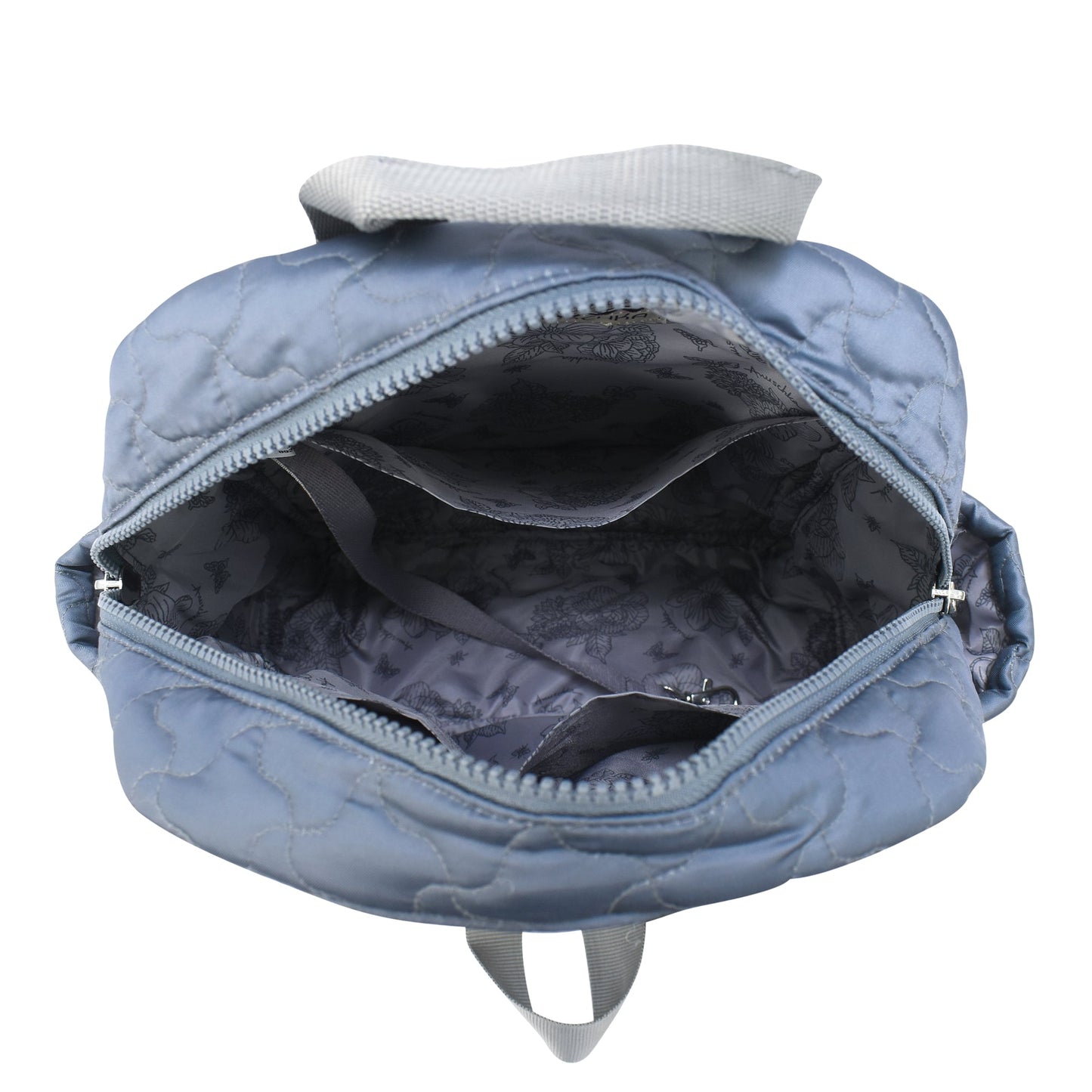 Wanderlust Quilted Fabric Backpack - 16015