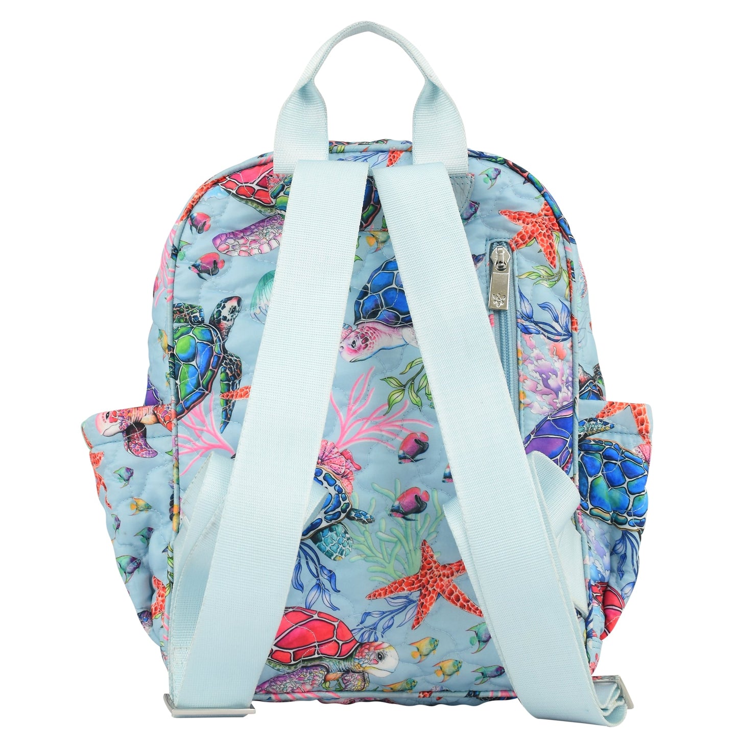Wanderlust Quilted Fabric Backpack - 16015