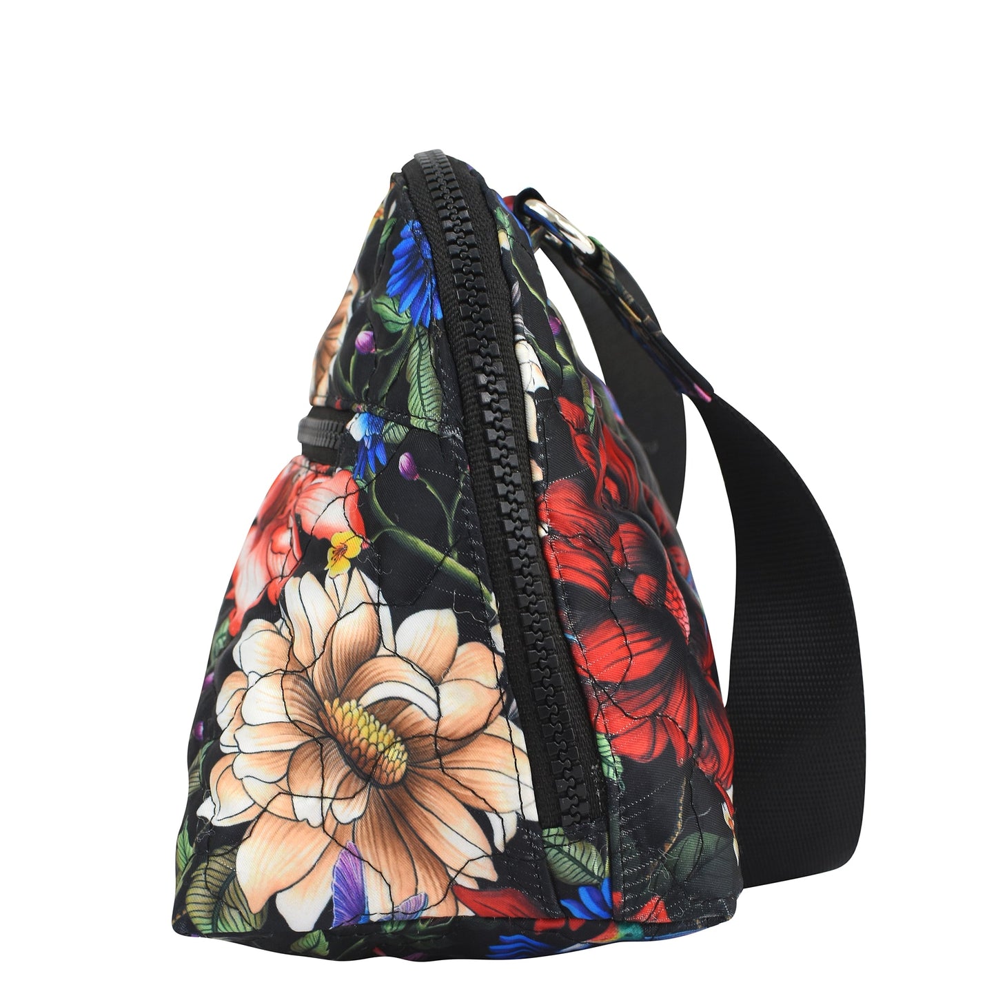 Wanderlust Quilted Fabric Dome Crossbody - 16017