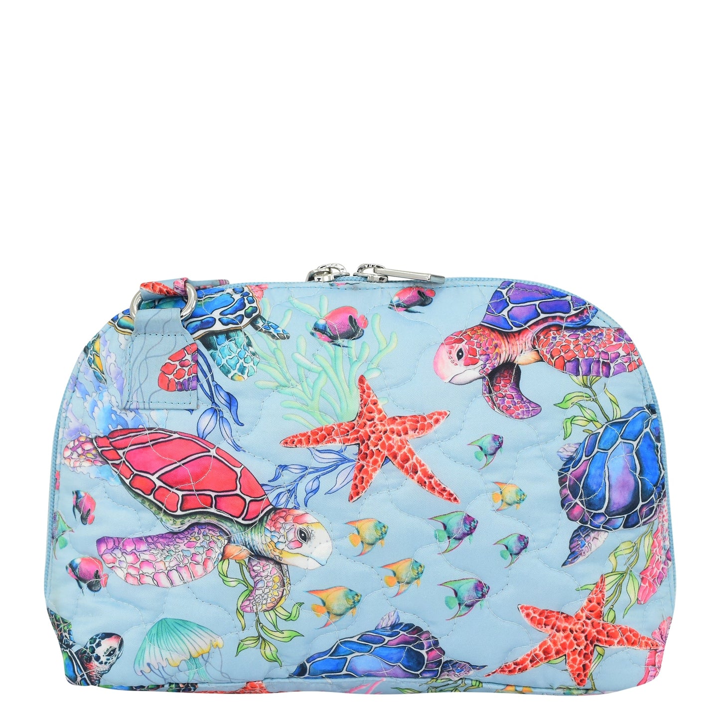 Wanderlust Quilted Fabric Dome Crossbody - 16017