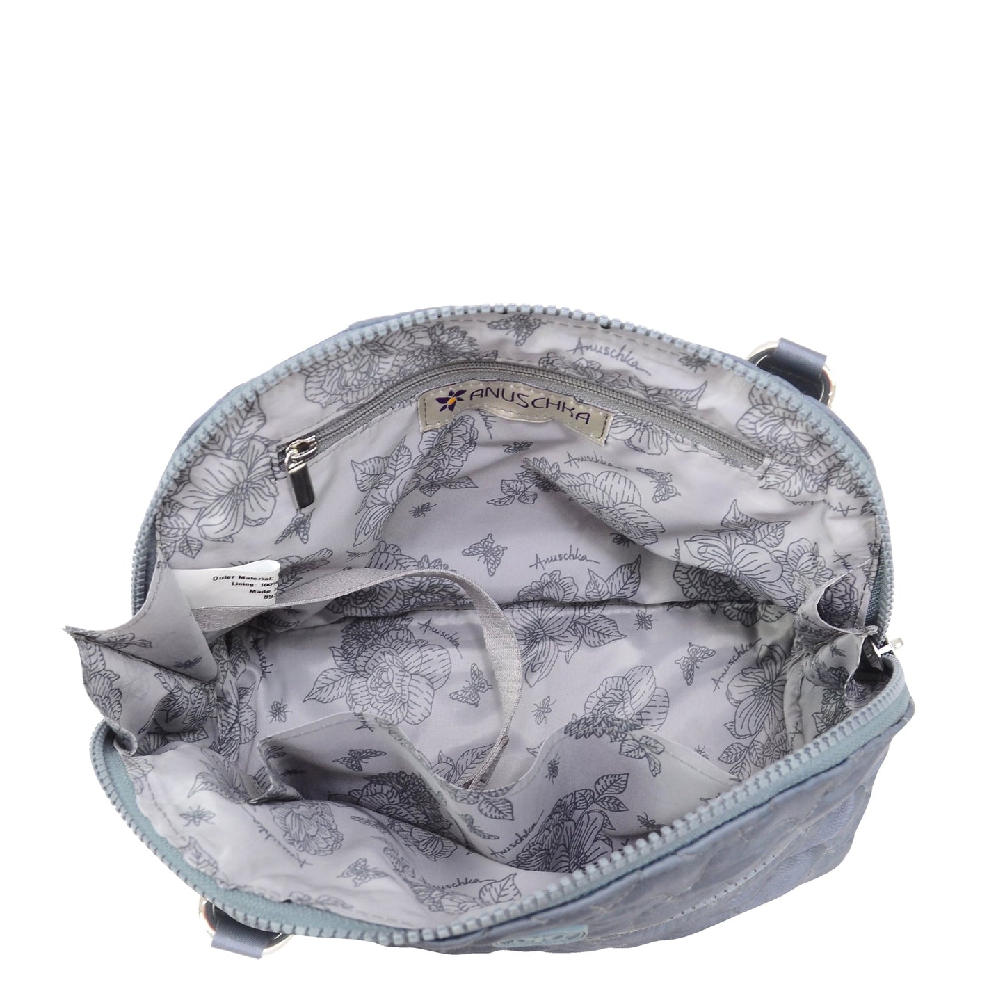 Wanderlust Quilted Fabric Dome Crossbody - 16017