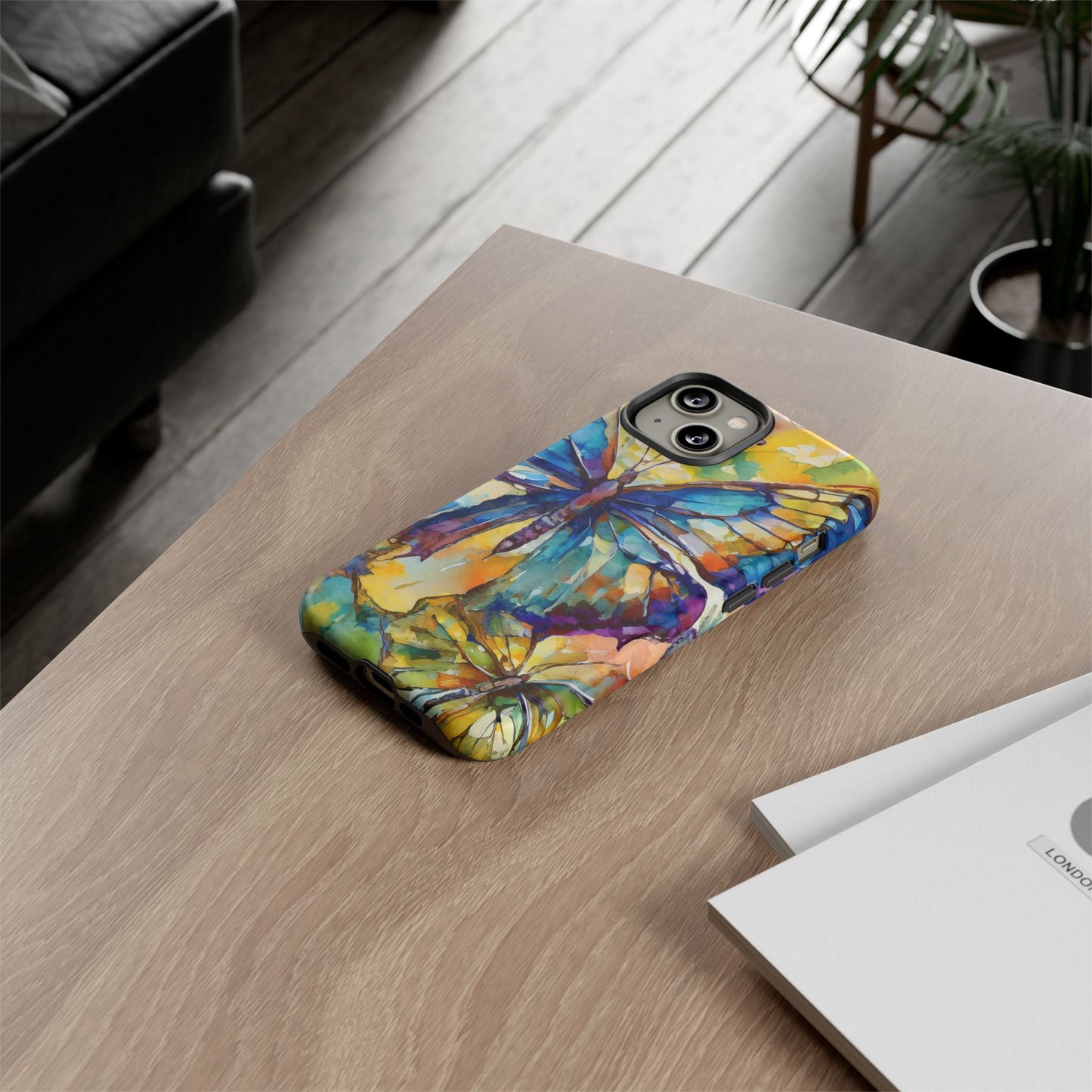 Artistic Butterfly Phone Case - Tough & Stylish Protective Cover