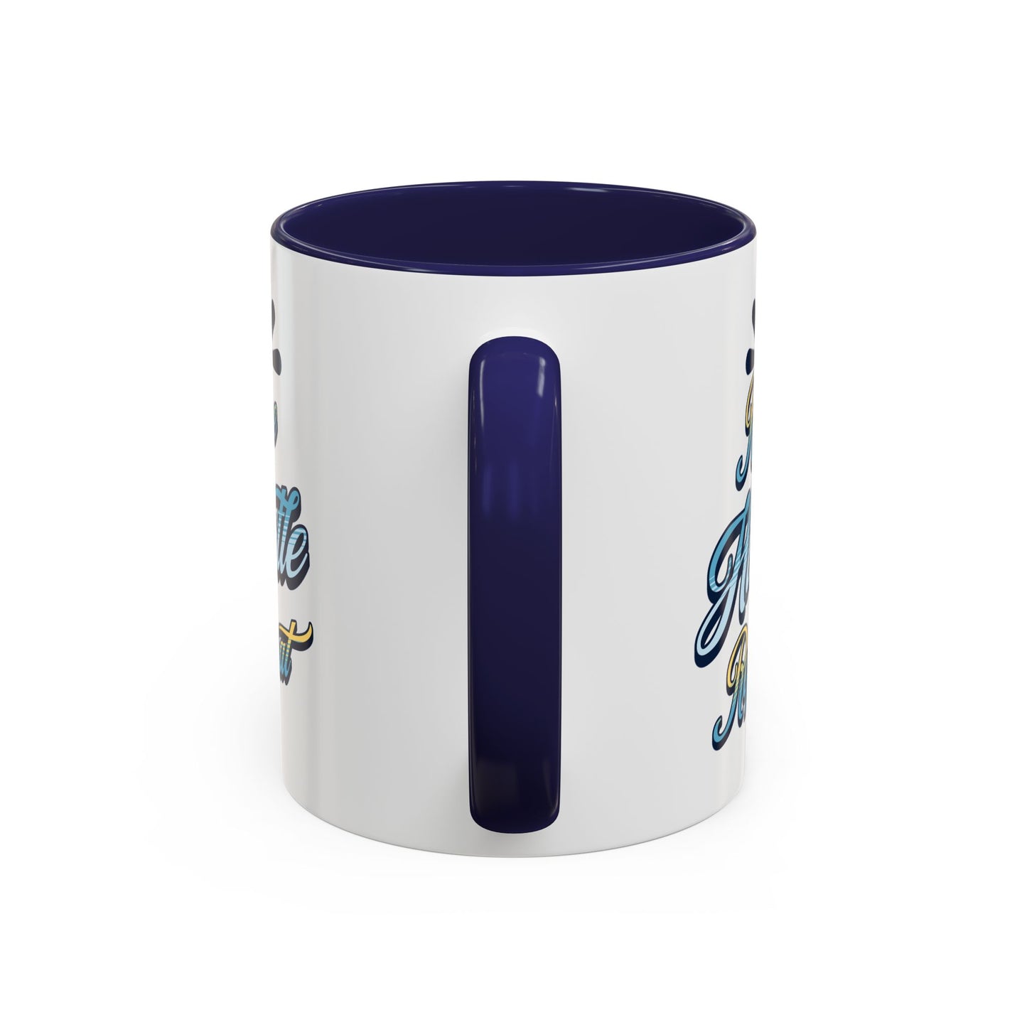 Rise Hustle Repeat Accent Coffee Mug – Inspiring Motivational Drinkware Mug - Aaria Tees