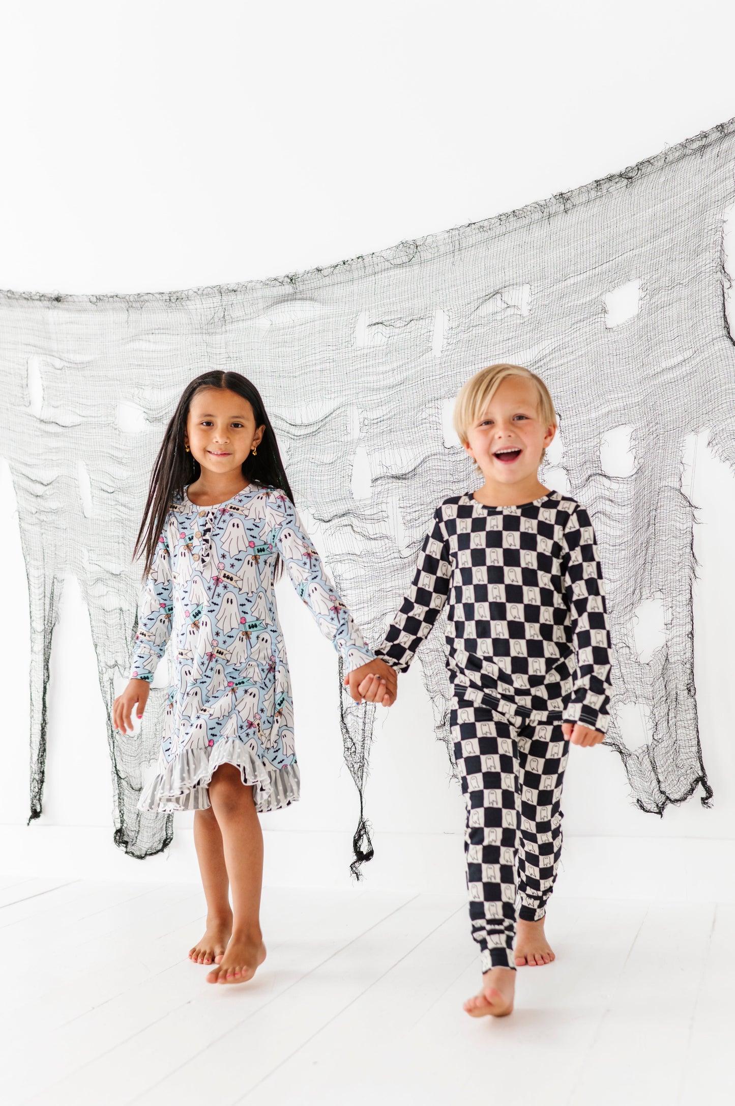 Checkered Ghost | BAMBOO PJ SET