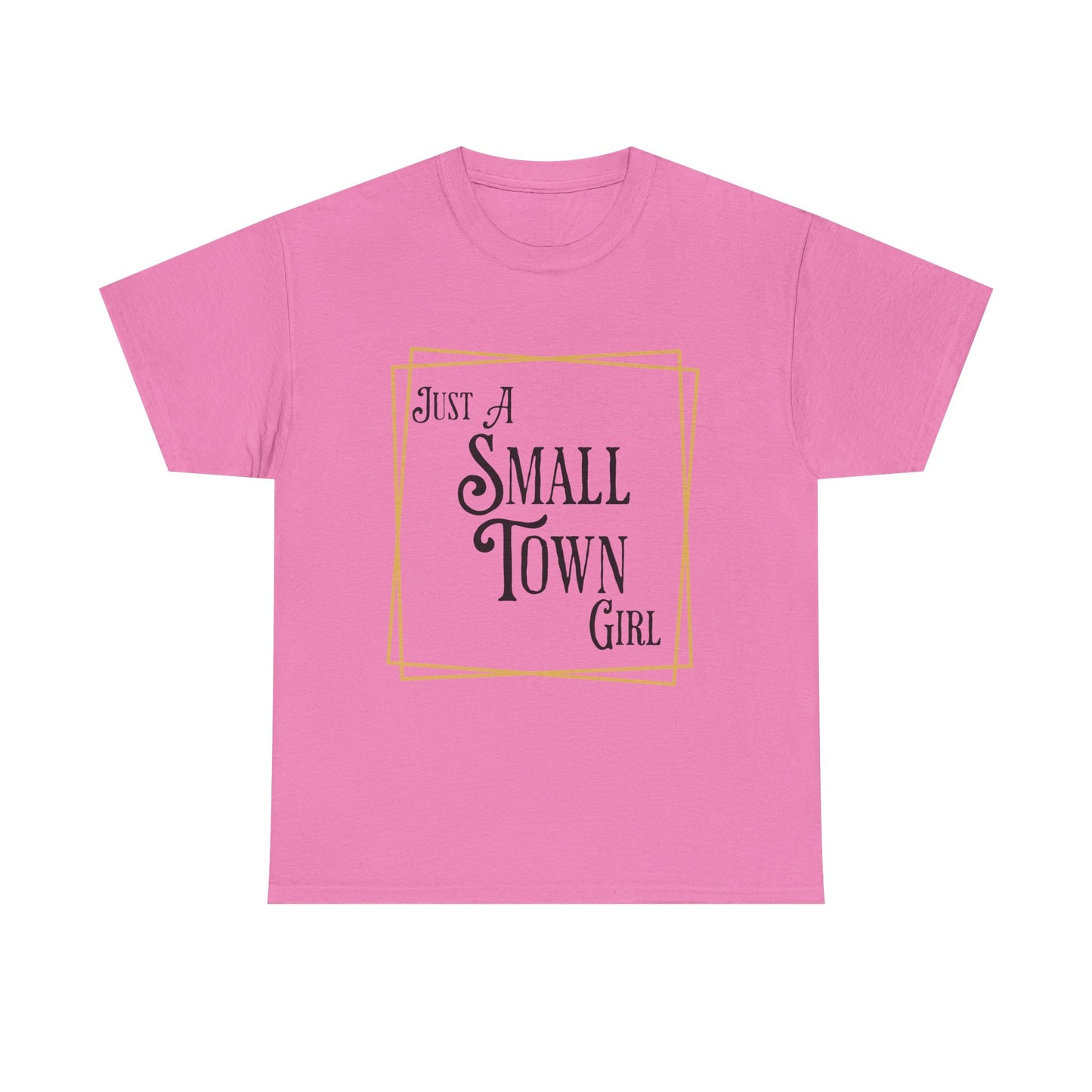 "Just a Small Town Girl" Cotton Tee - Aaria Tees