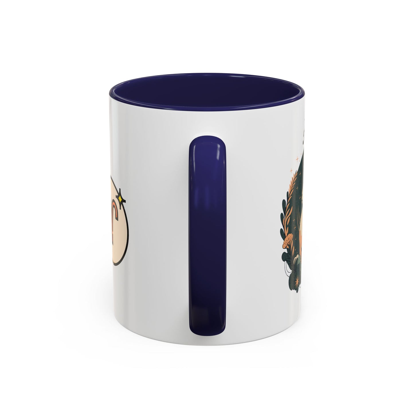 Aries Zodiac Accent Coffee Mug - Bold & Creative Zodiac Mug (11oz)
