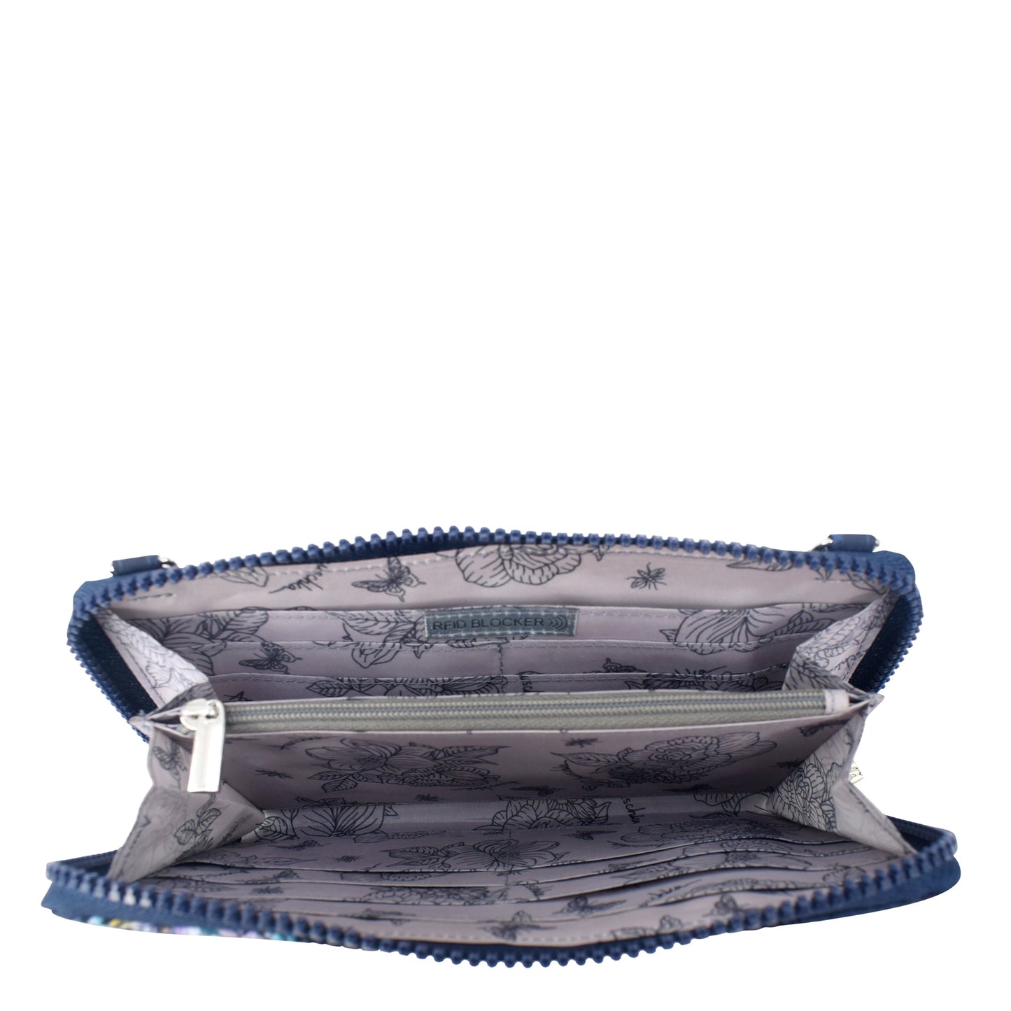 Wanderlust Quilted Fabric Organizer Crossbody - 18004