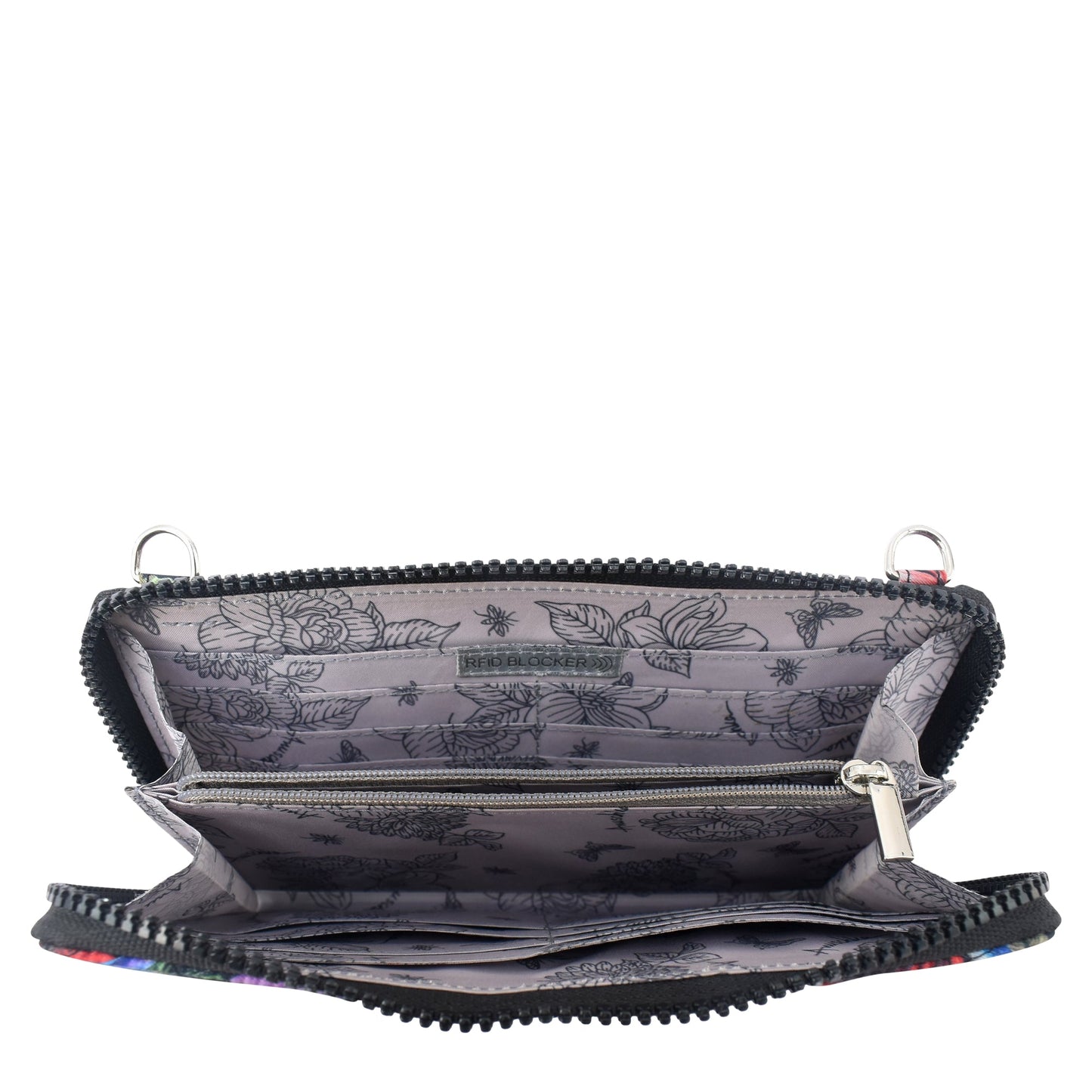 Wanderlust Quilted Fabric Organizer Crossbody - 18004