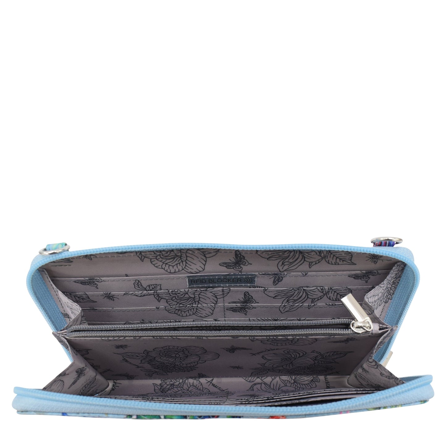 Wanderlust Quilted Fabric Organizer Crossbody - 18004